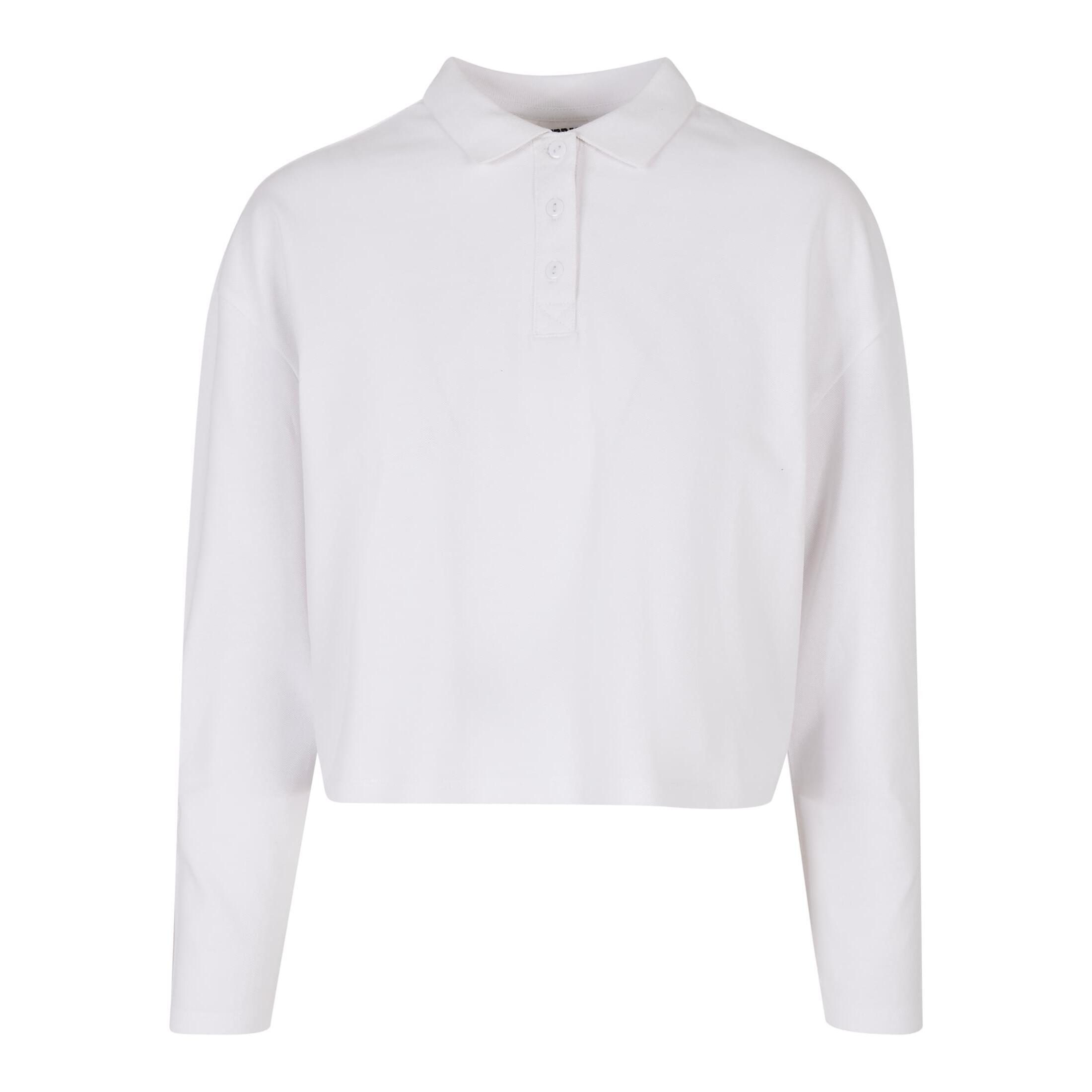 Damska koszulka polo z krótkim rękawem typu oversized Urban Classics GT