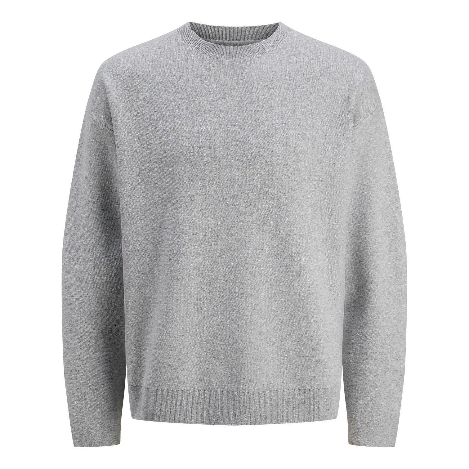 Sweter Jack & Jones Bradfort jasnoszary melanż