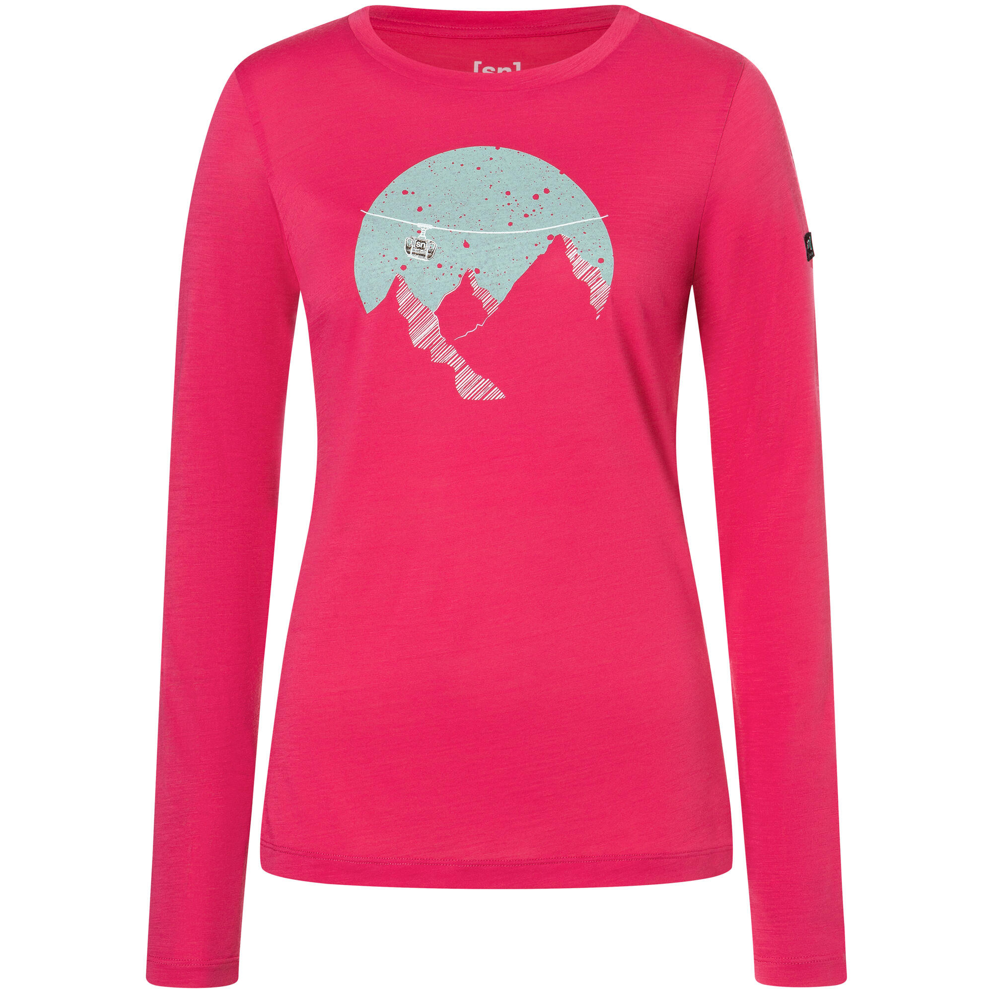 Koszulka z długim rękawem damska SUPER.NATURAL W Gondola