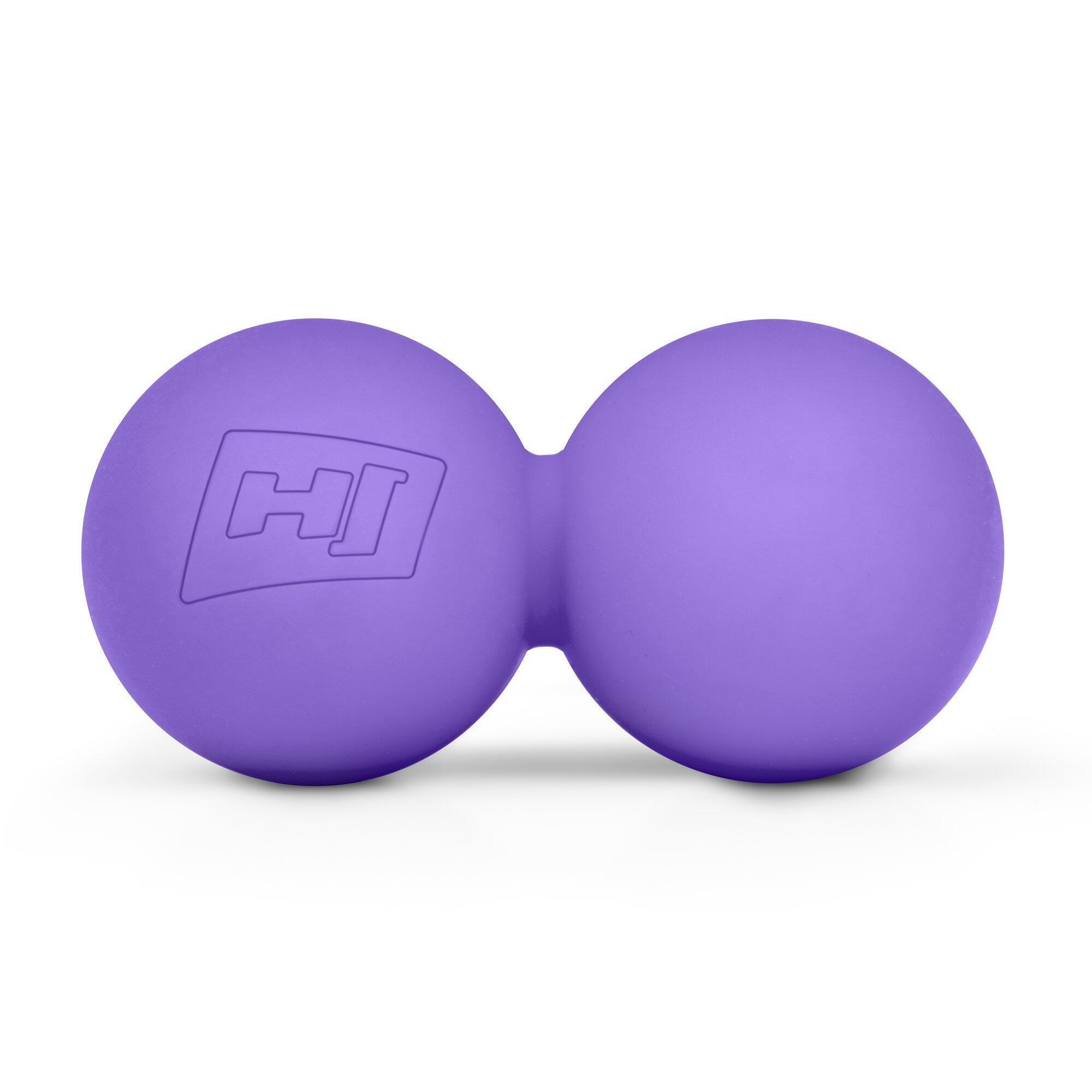 Piłeczka do masażu Hop-Sport HS-S063DMB silikonowa podwójna