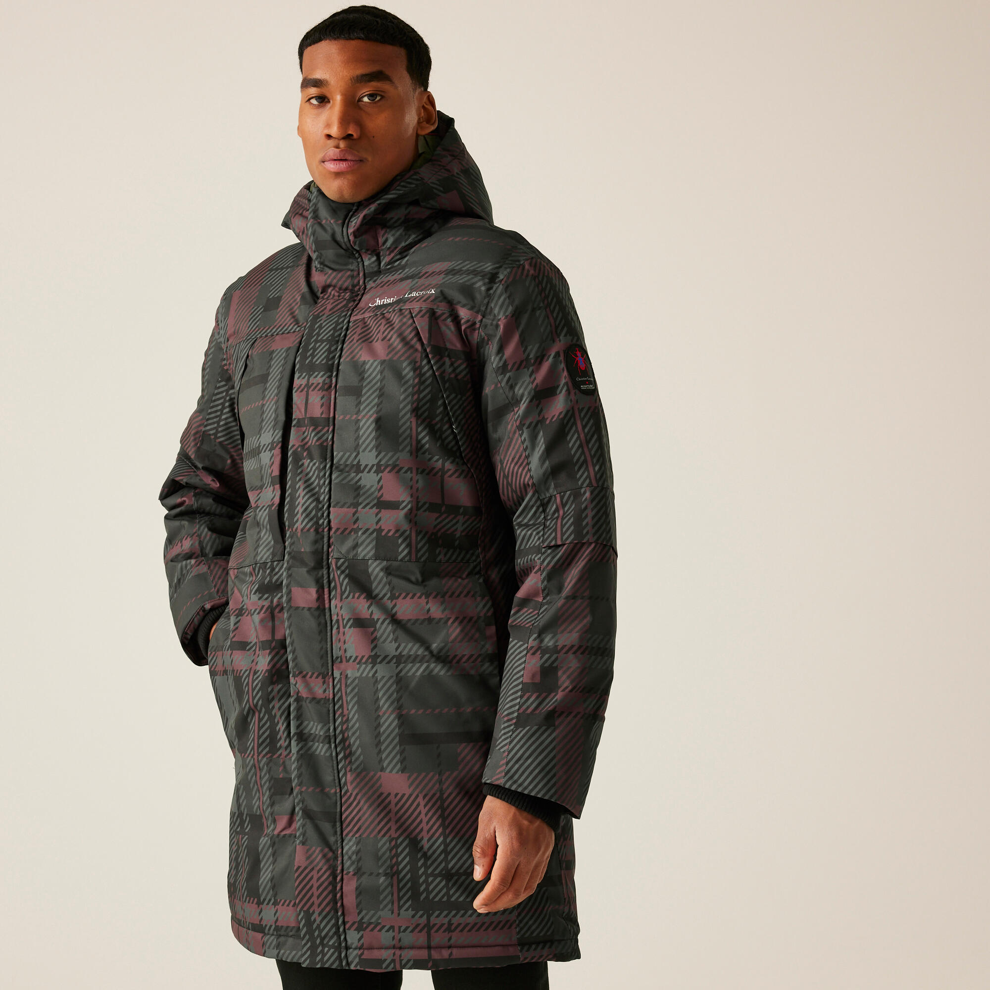 Kurtka turystyczna męska Regatta CLR przeciwdeszczowa ocieplana