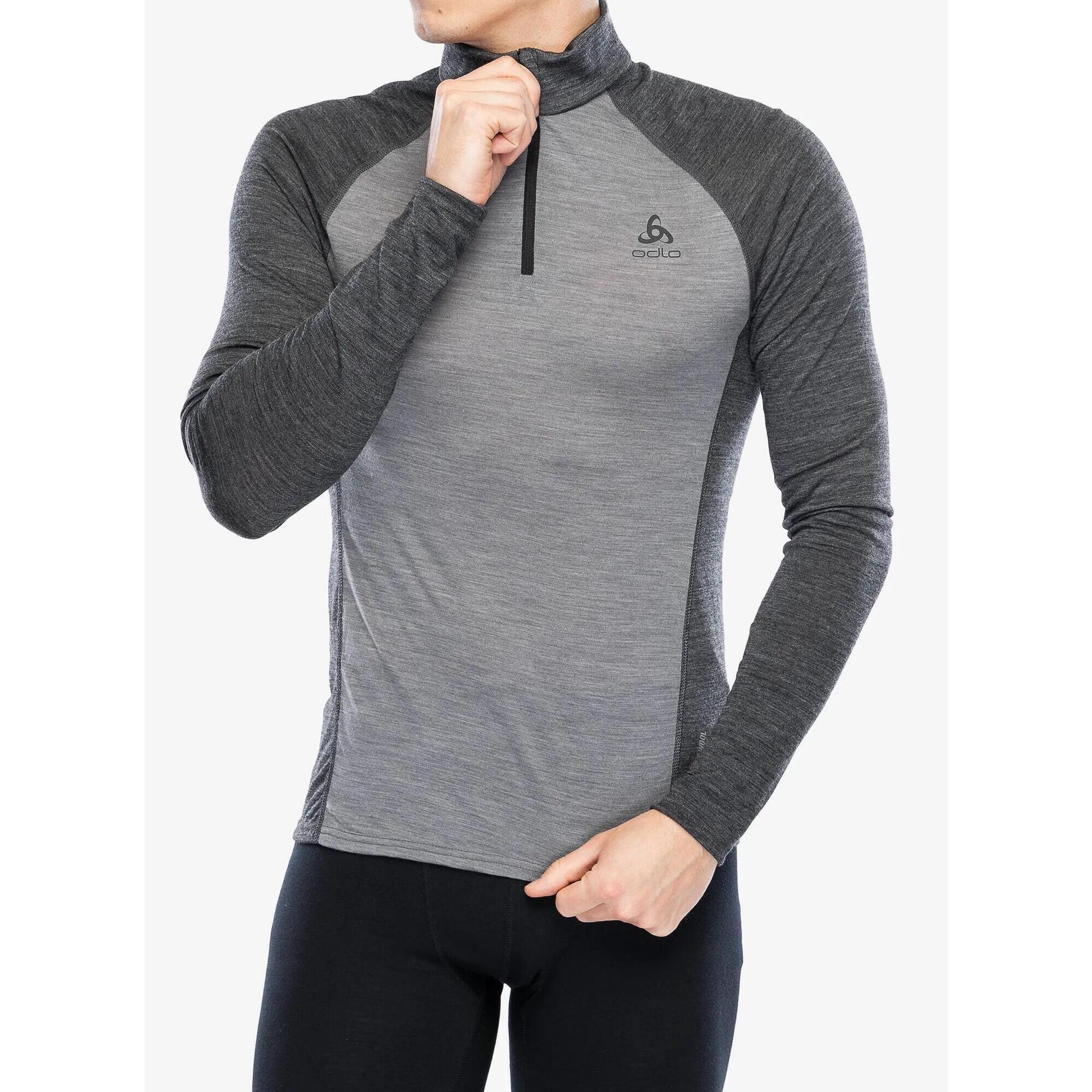 Bluza termiczna męska Odlo Natural Performance PW 150 BL