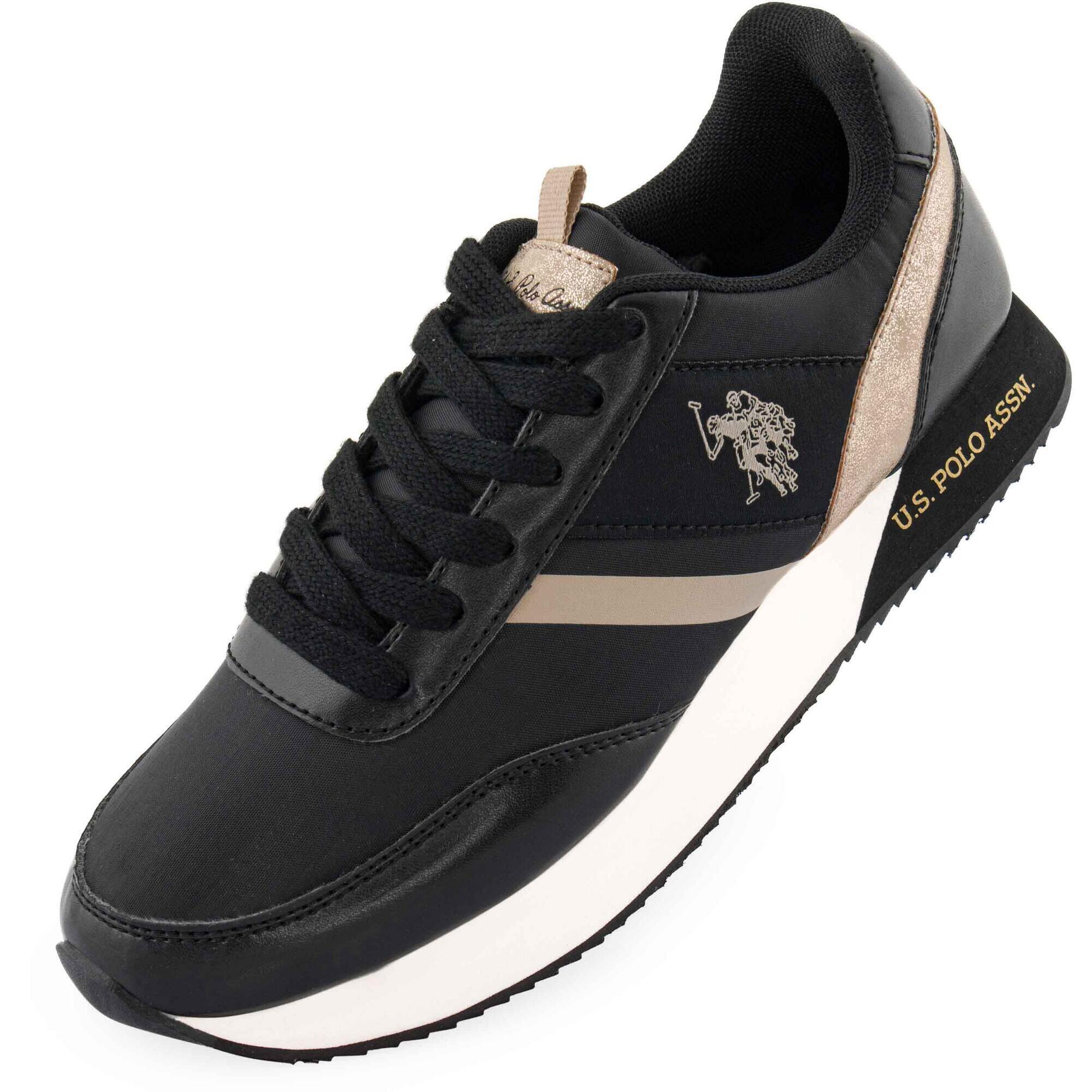 Sneakersy U.S. Polo Assn. Damskie Czarne - Rozmiar 36