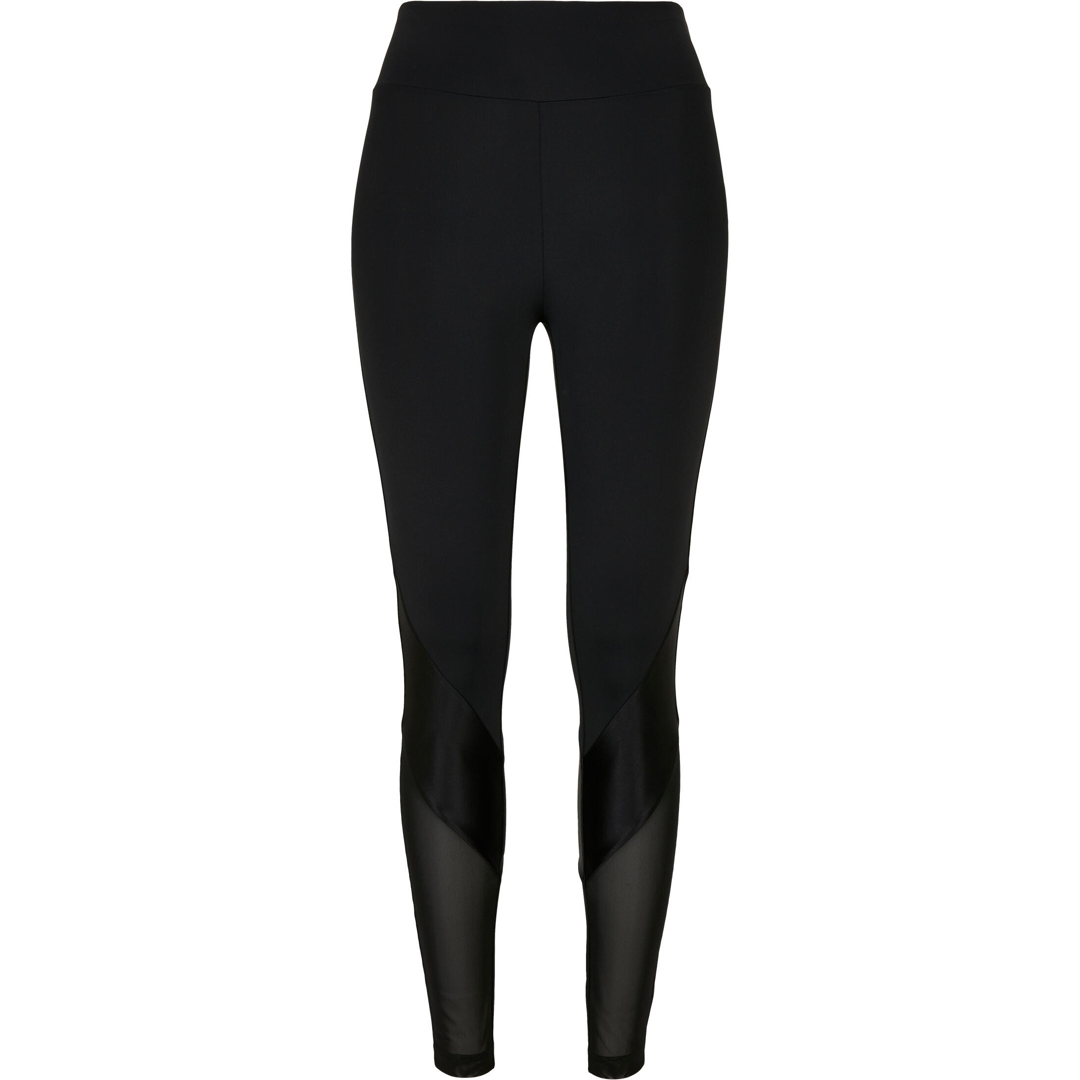Damskie legginsy z wysoką talią Urban Classics mixed tech
