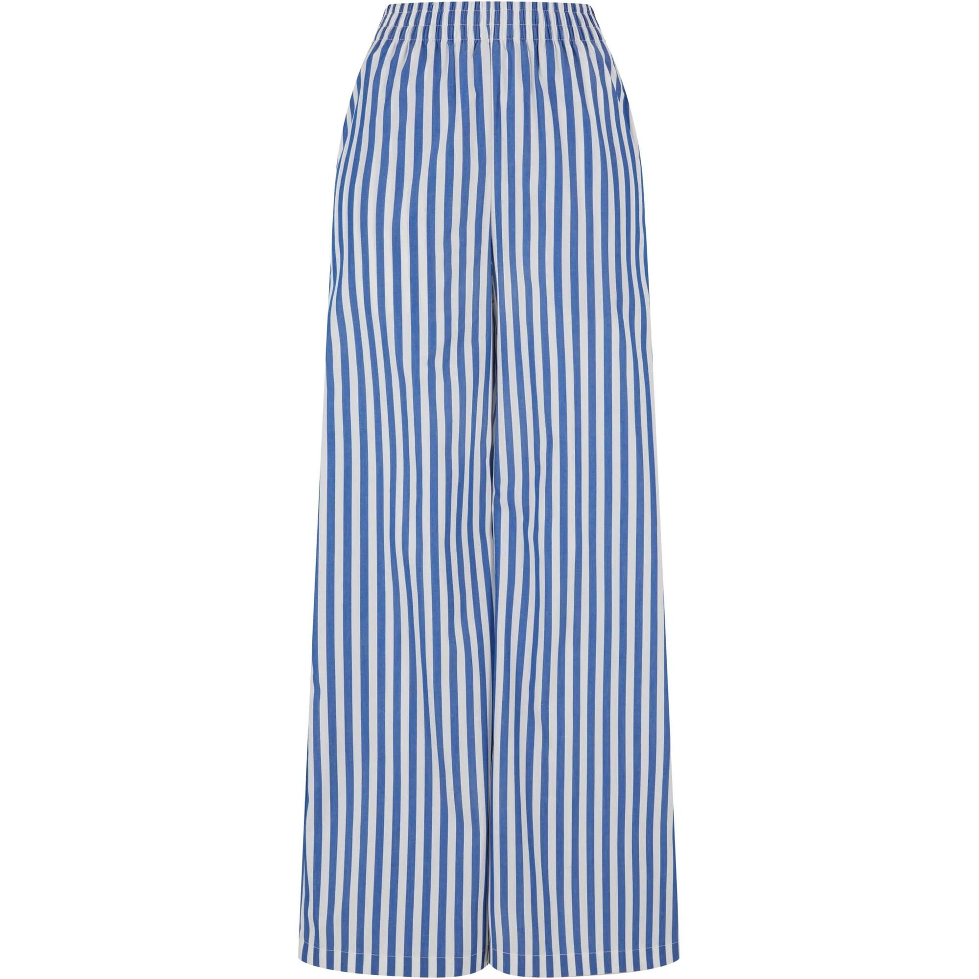 Luźne Spodnie Damskie W Paski