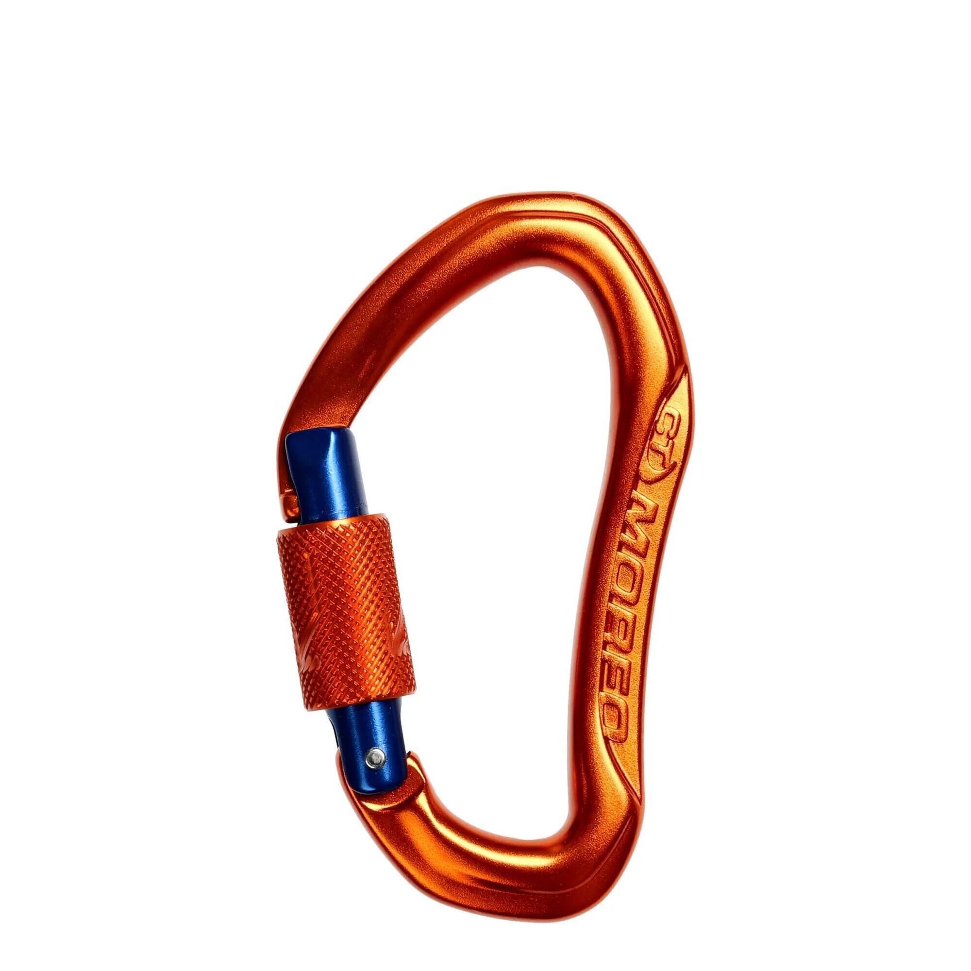 Karabinek wspinaczkowy Climbing Technology Morfo BG - orange/blue