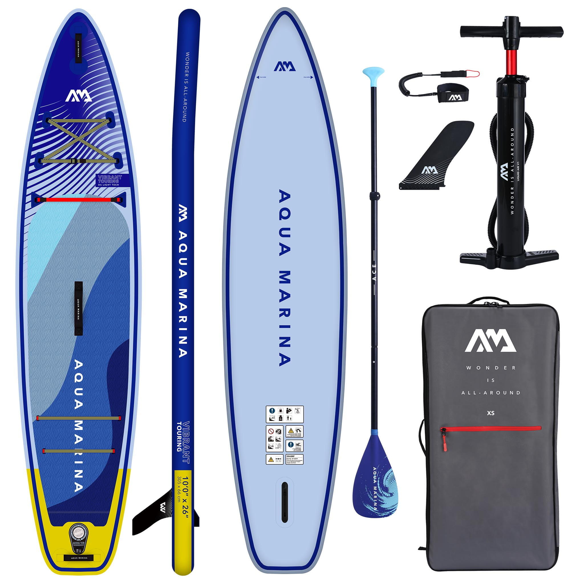 Pompowana deska SUP dla dzieci Aqua Marina Vibrant Touring 10'0 z wiosłem