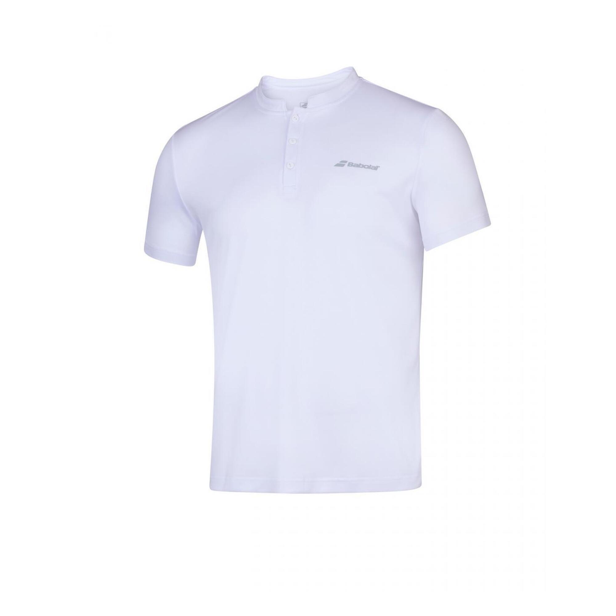 Koszulka chłopięca Babolat Play Polo Boy biała 140