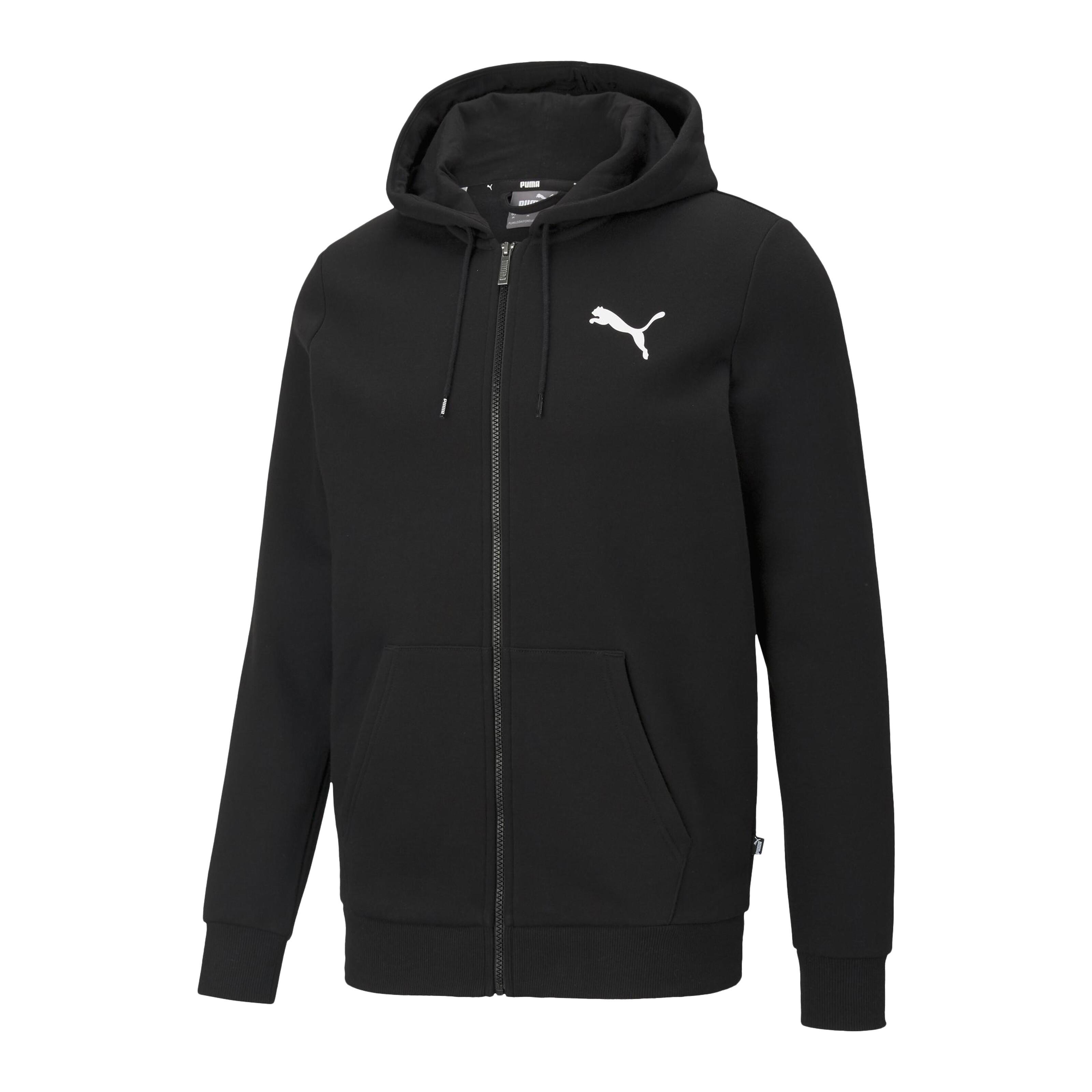 Bluza z kapturem zapinana na zamek błyskawiczny Puma Essentail Logo