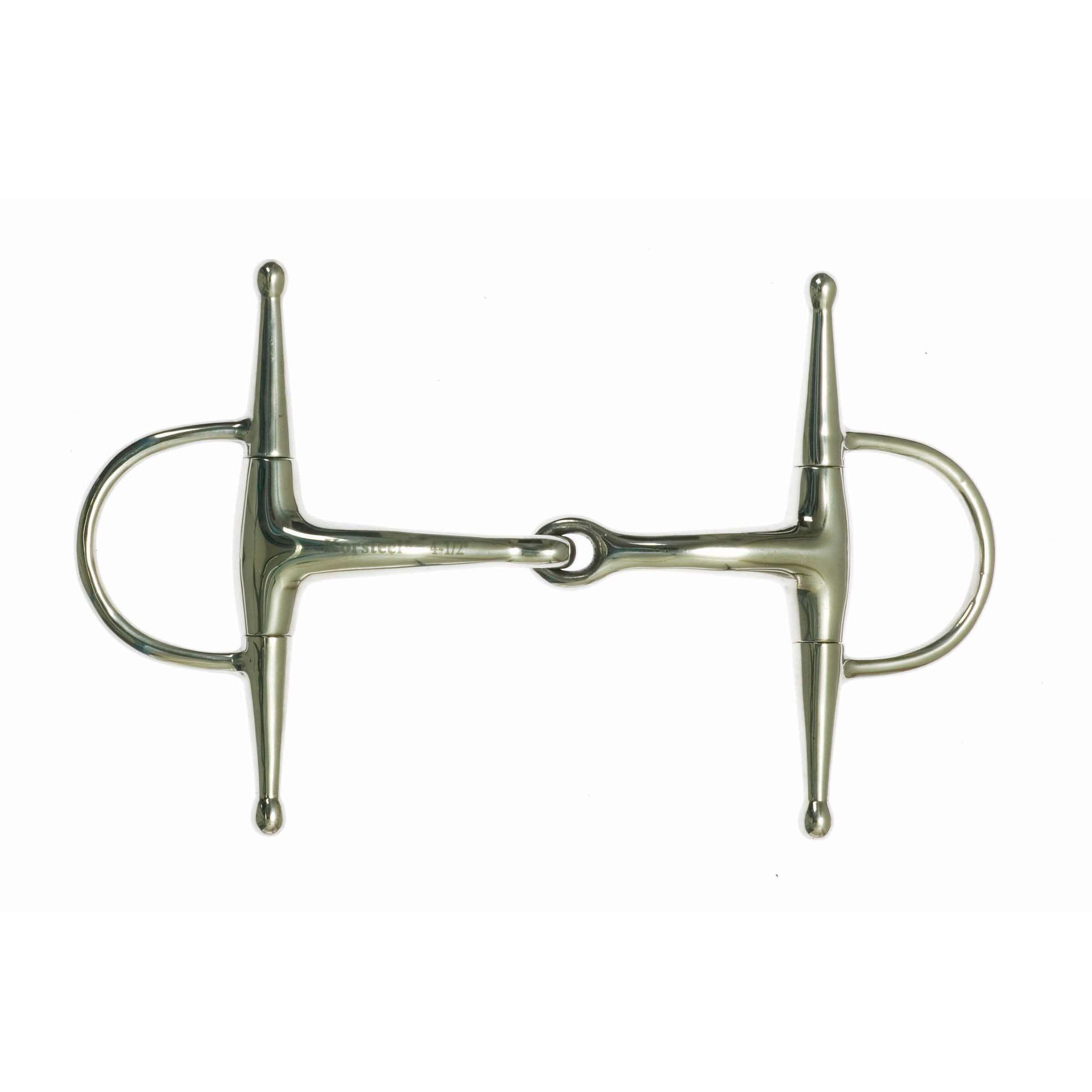 Pełny Wędzidło policzkowy korsteel en acier inoxydable, en cuivre et en acier po