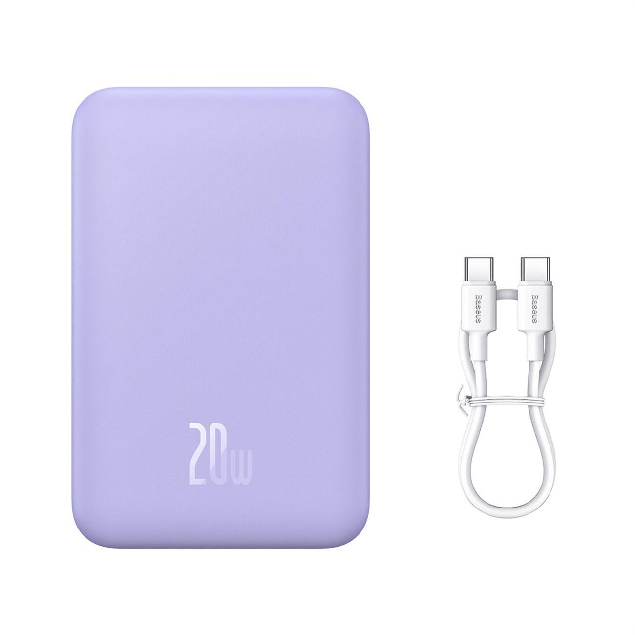 Powerbank Baseus 20000 mAh 20W indukcyjny magnetyczny + kabel