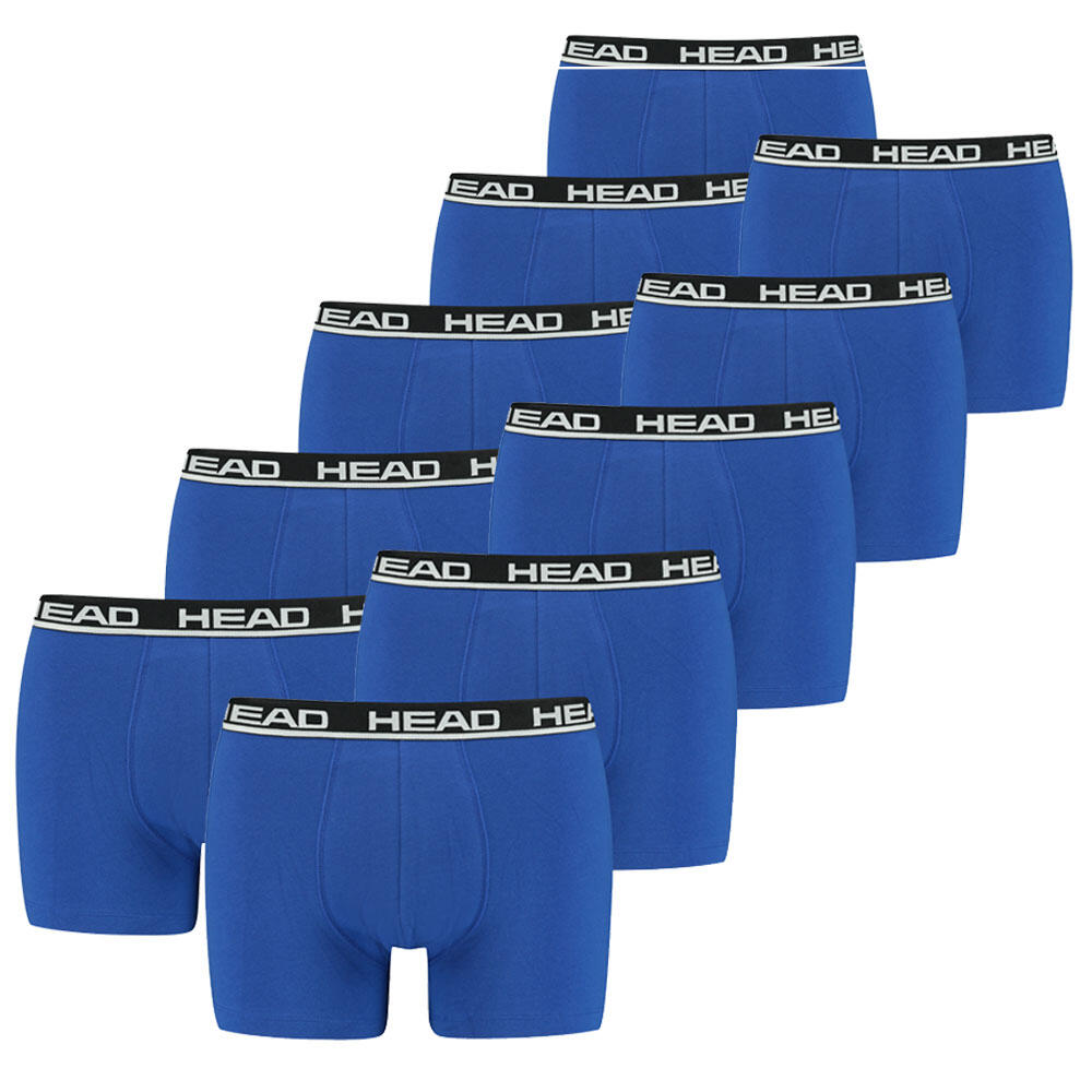 HEAD bokserki męskie zestaw 10 sztuk Blue/Black