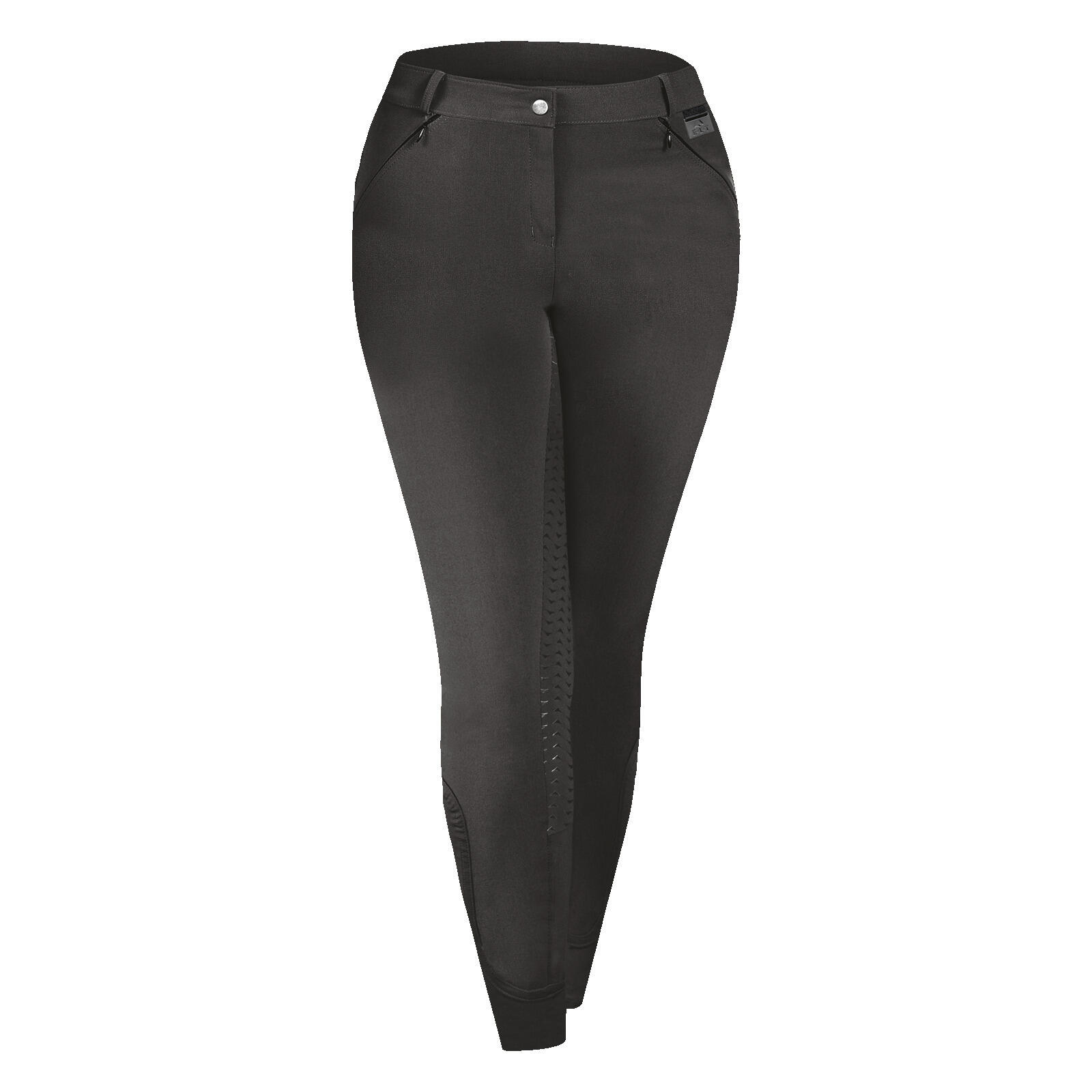 Leggins jeździeckie z pełnym gripem dla kobiet ELT Dahlia Silikon