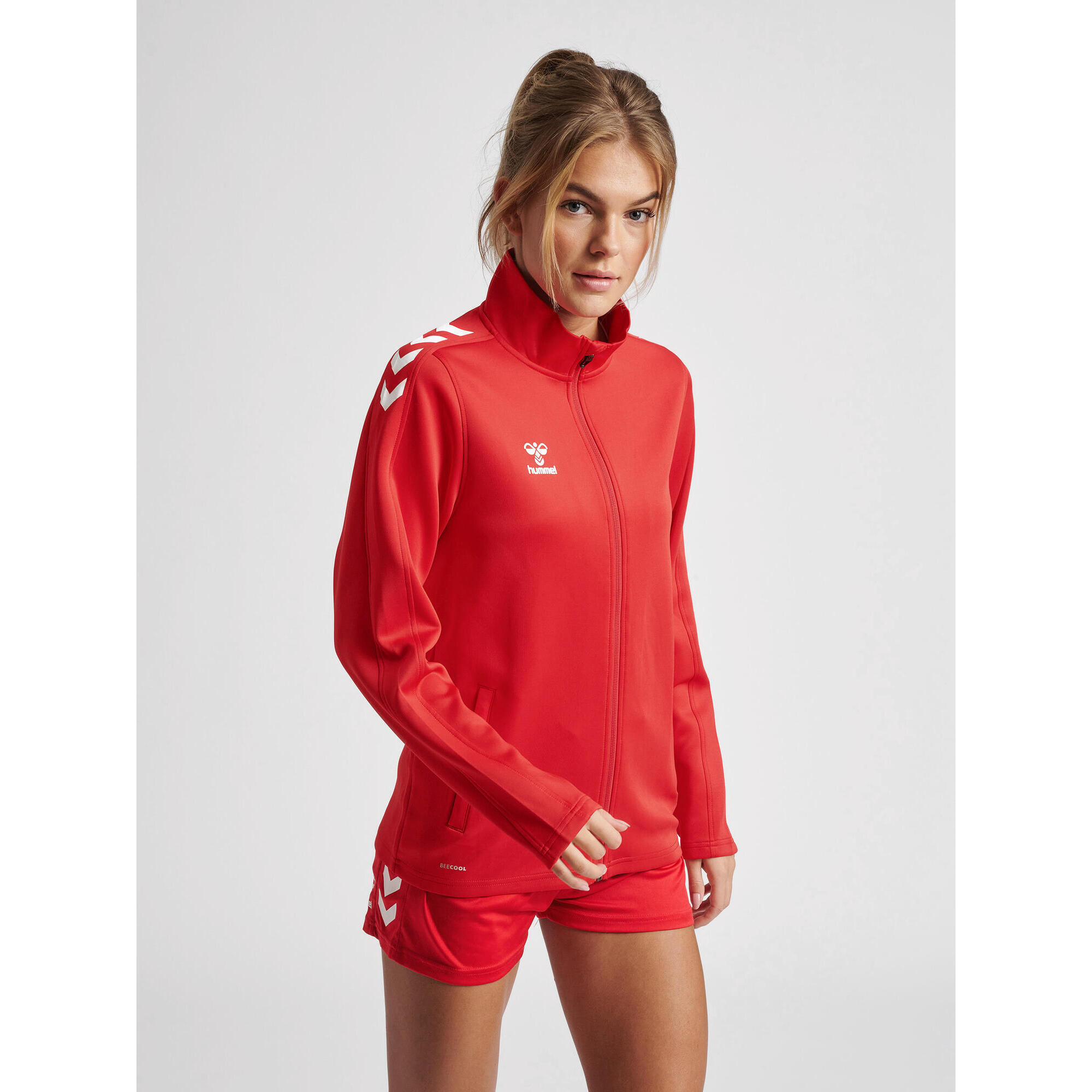 Bluza do piłki ręcznej damska Hummel Core XK Poly Zip Sweat Woman
