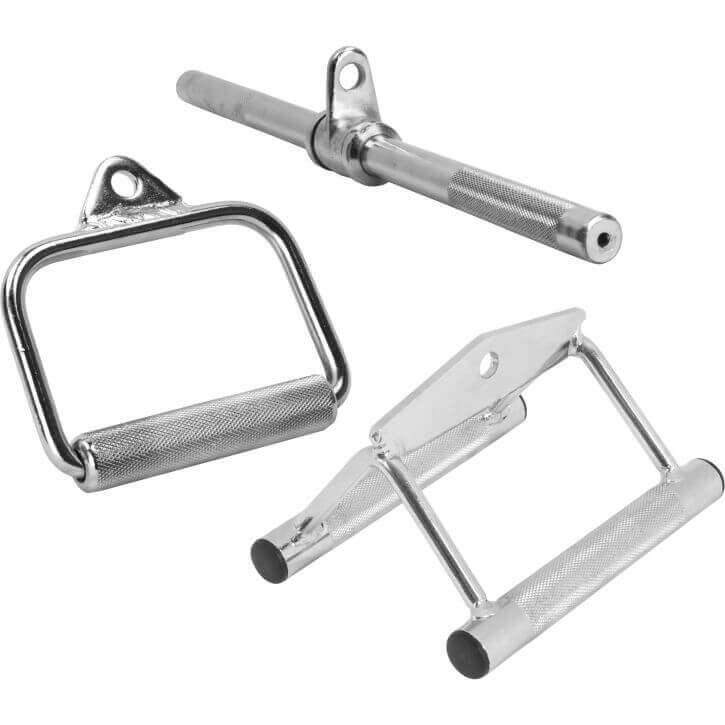 Zestaw 3 uchwytów do atlasu Gorilla Sports