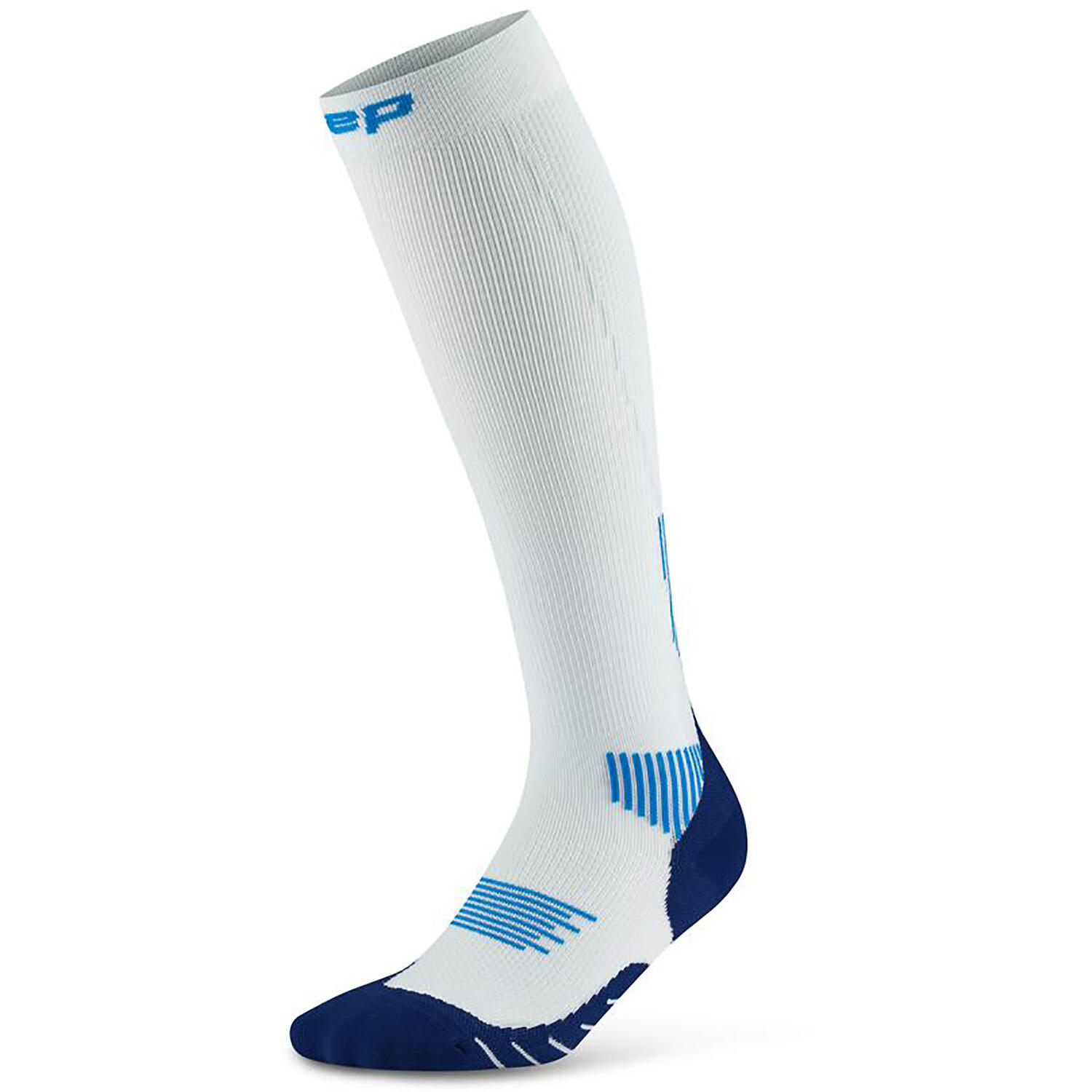 Męskie długie skarpety kompresyjne sportowe Core Run wysokie CEP