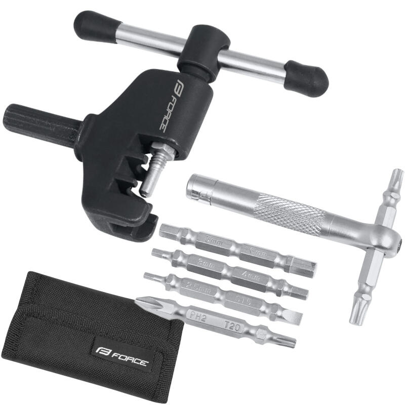 Zestaw kluczy rowerowych 12w1 Force multitool