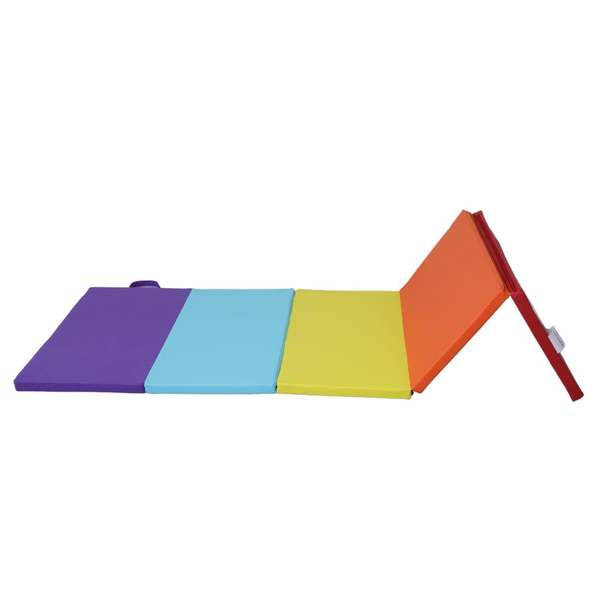 Materac gimnastyczny Satellite 195x75x3 cm pięcioczęściowy