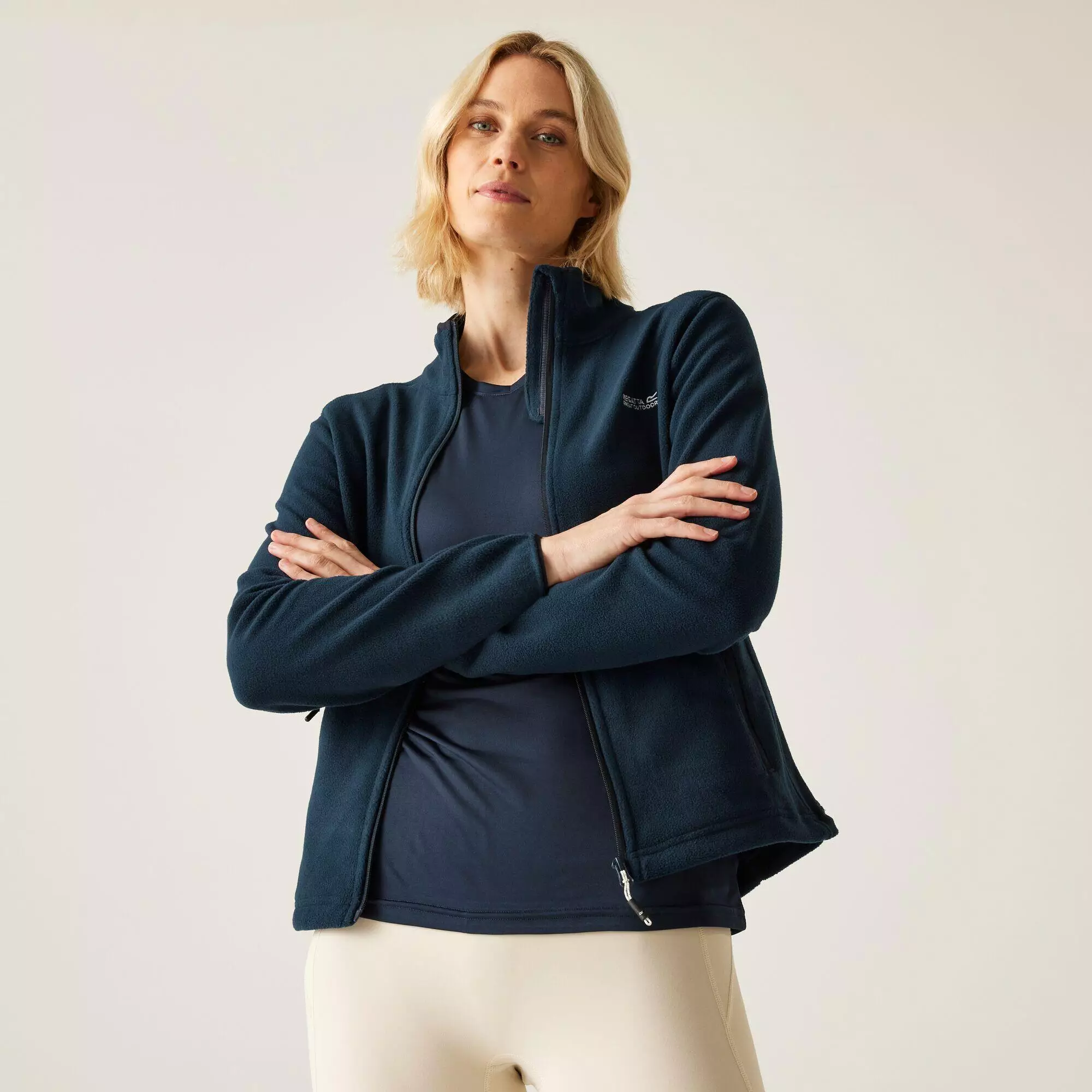 Polar turystyczny damski Floreo IV z suwakiem