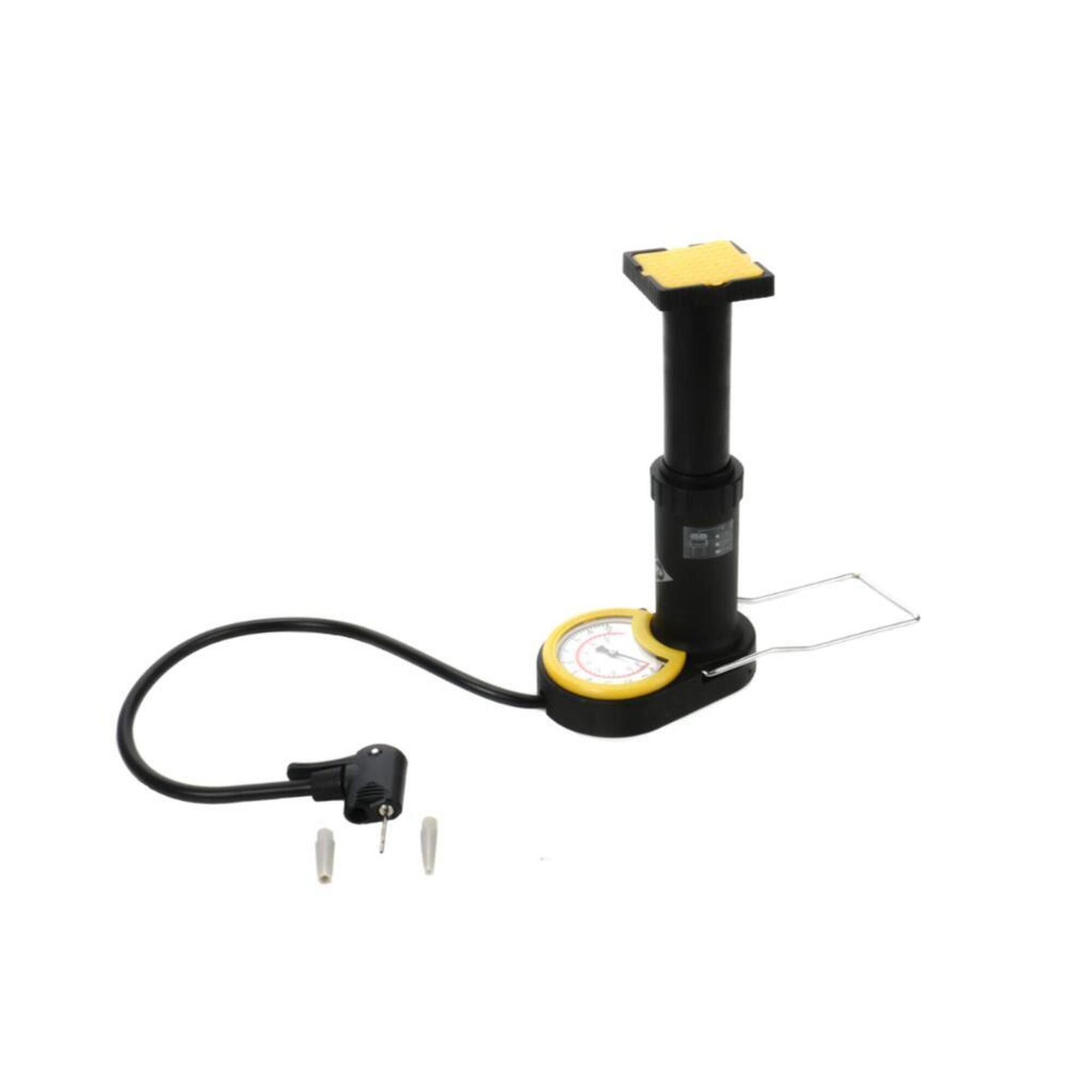 Pompka rowerowa Dunlop z manometrem