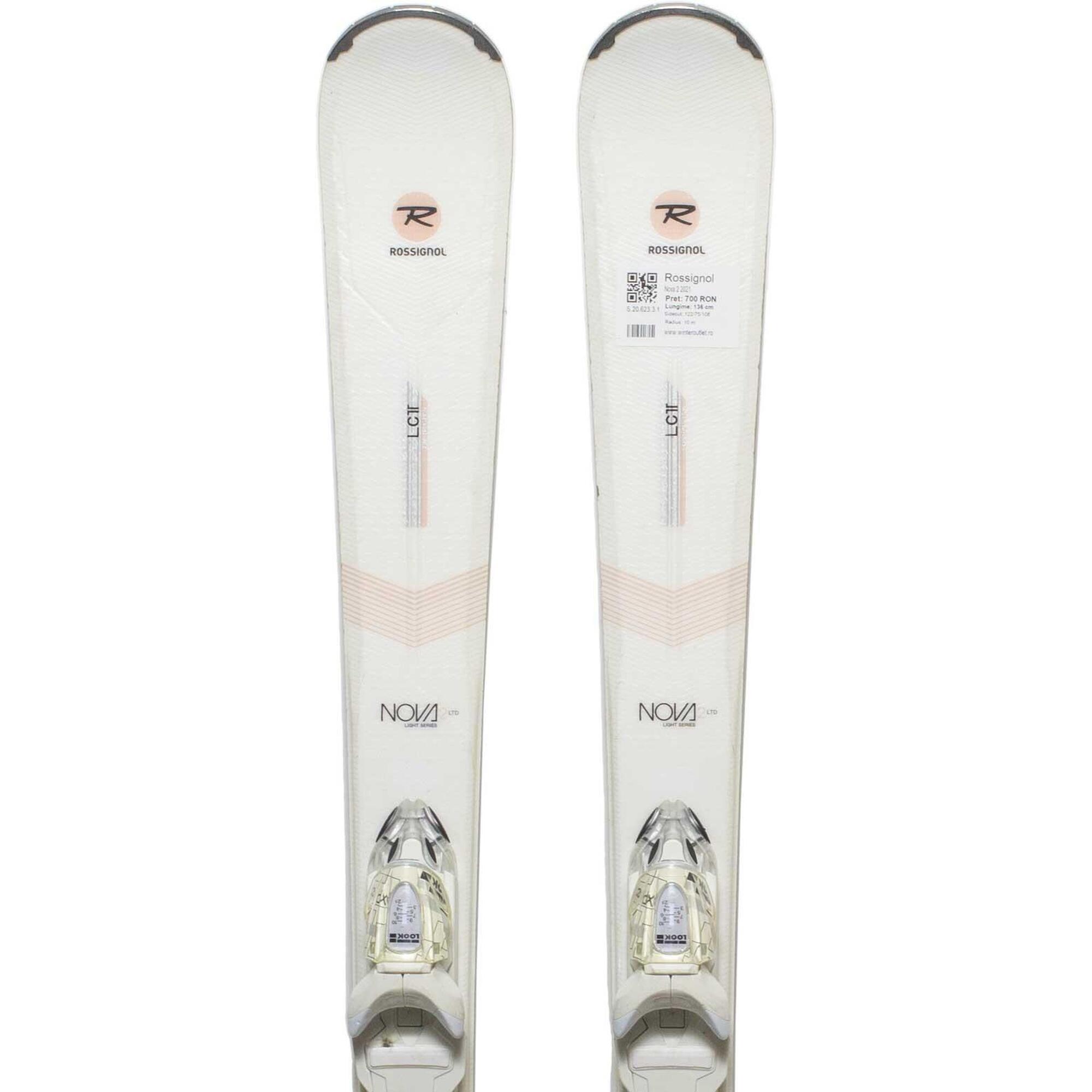 Second Life- Narty ROSSIGNOL Nova 2 2021, 160 cm- Stan bardzo dobry