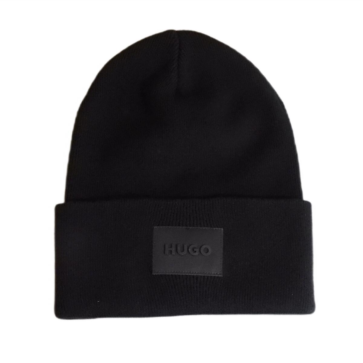Czapka zimowa Hugo Boss Xevon Beanie Czarna - 50551508-001