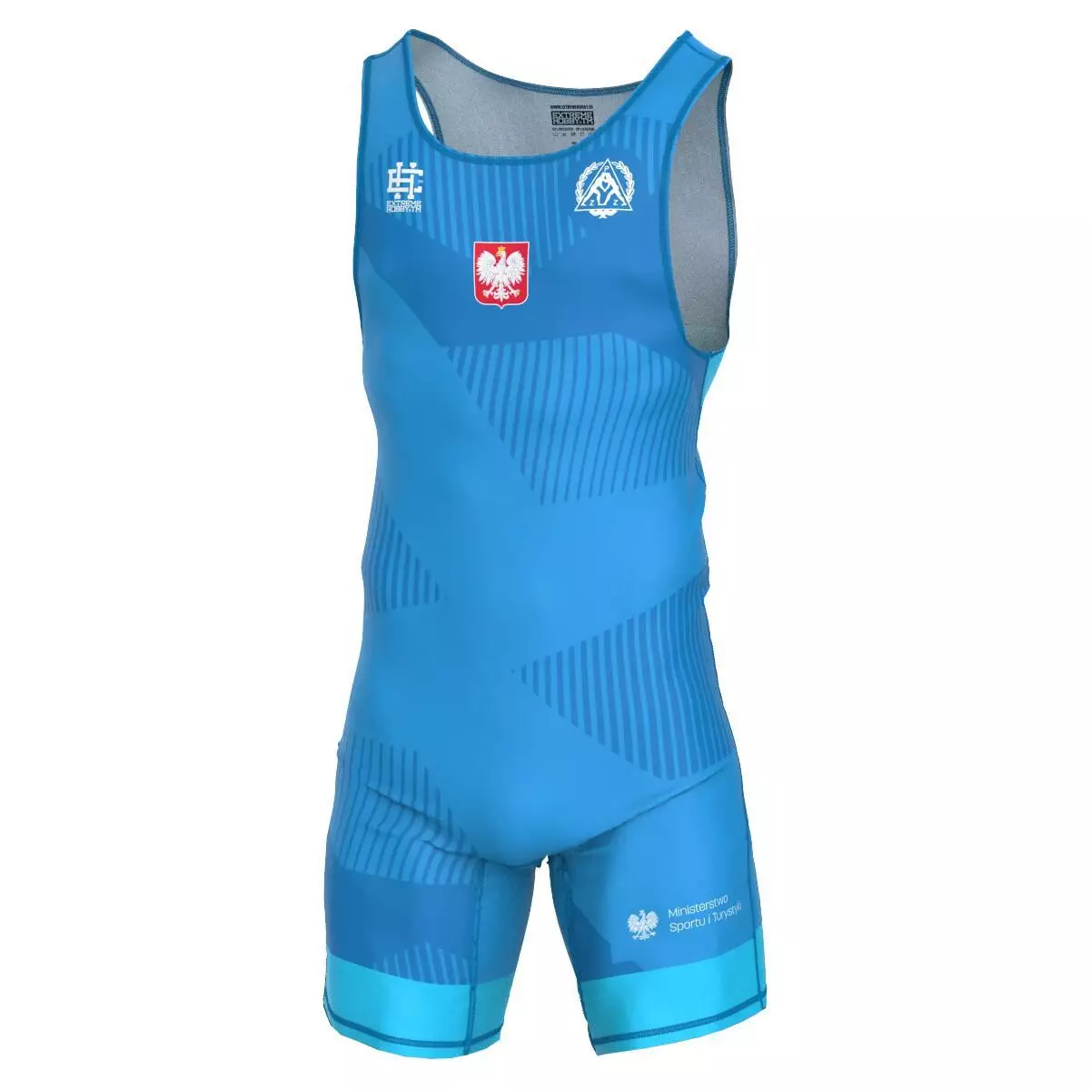 Trykot zapaśniczy męski EXTREME HOBBY Reprezentacja ZAPASY Polska