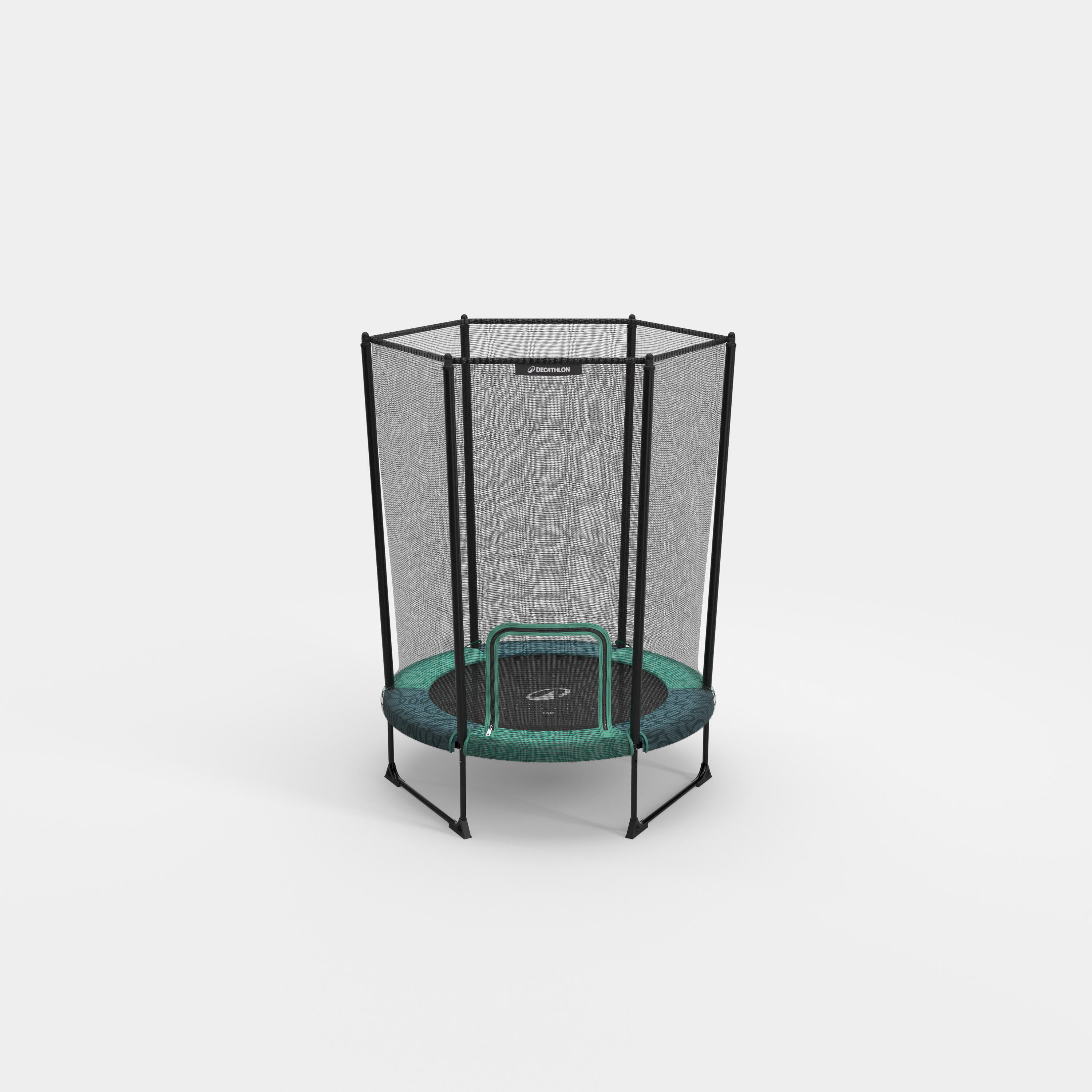 Trampolina domowa z siatką ochronną Domyos 140