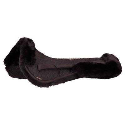 Podkładka pod siodło dla koni z owczej skóry BR Equitation