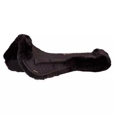 Podkładka pod siodło dla koni z owczej skóry BR Equitation