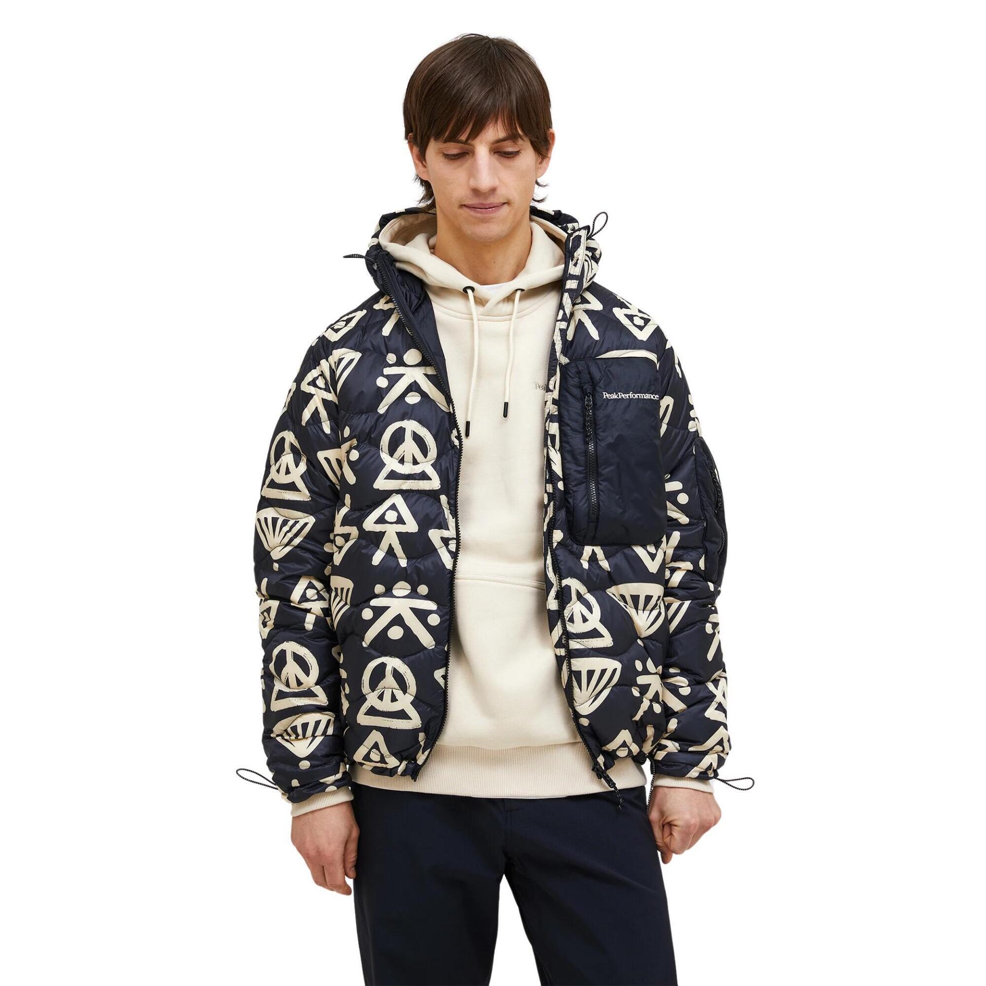 Kurtka Peak Performance puchowa męska Graphic Helium Utility Down czarna - M