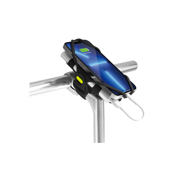 Uchwyt na smartfon i akumulator rowerowy Bone Bike Tie Pro