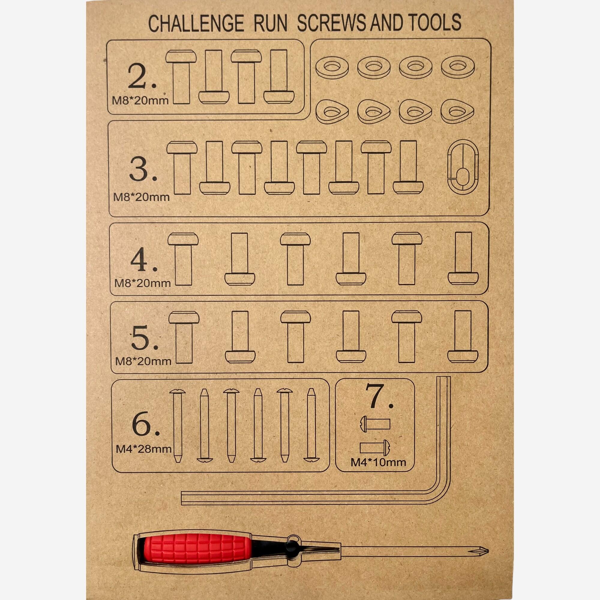 Zestaw Śrub / Chlg Run