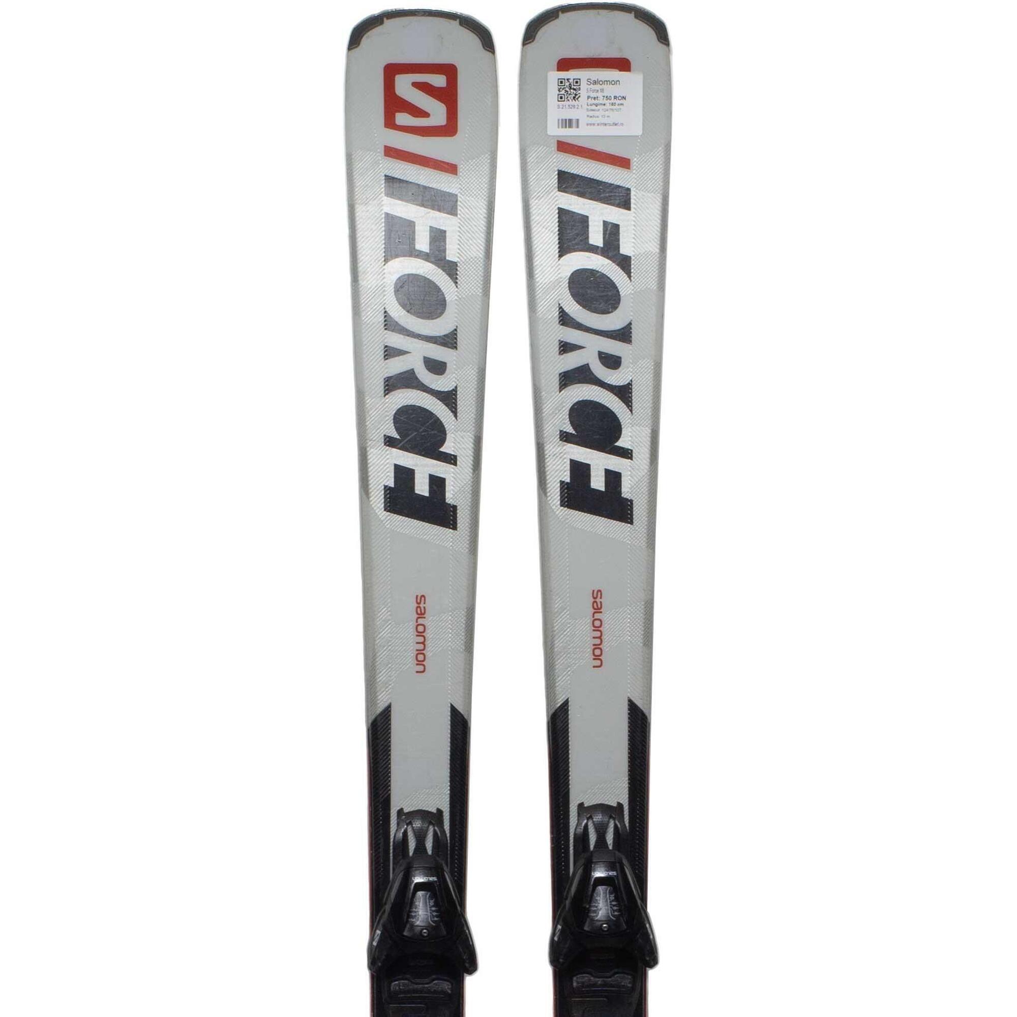 Second Life- Narty SALOMON S Force X6, 167 cm- Stan bardzo dobry