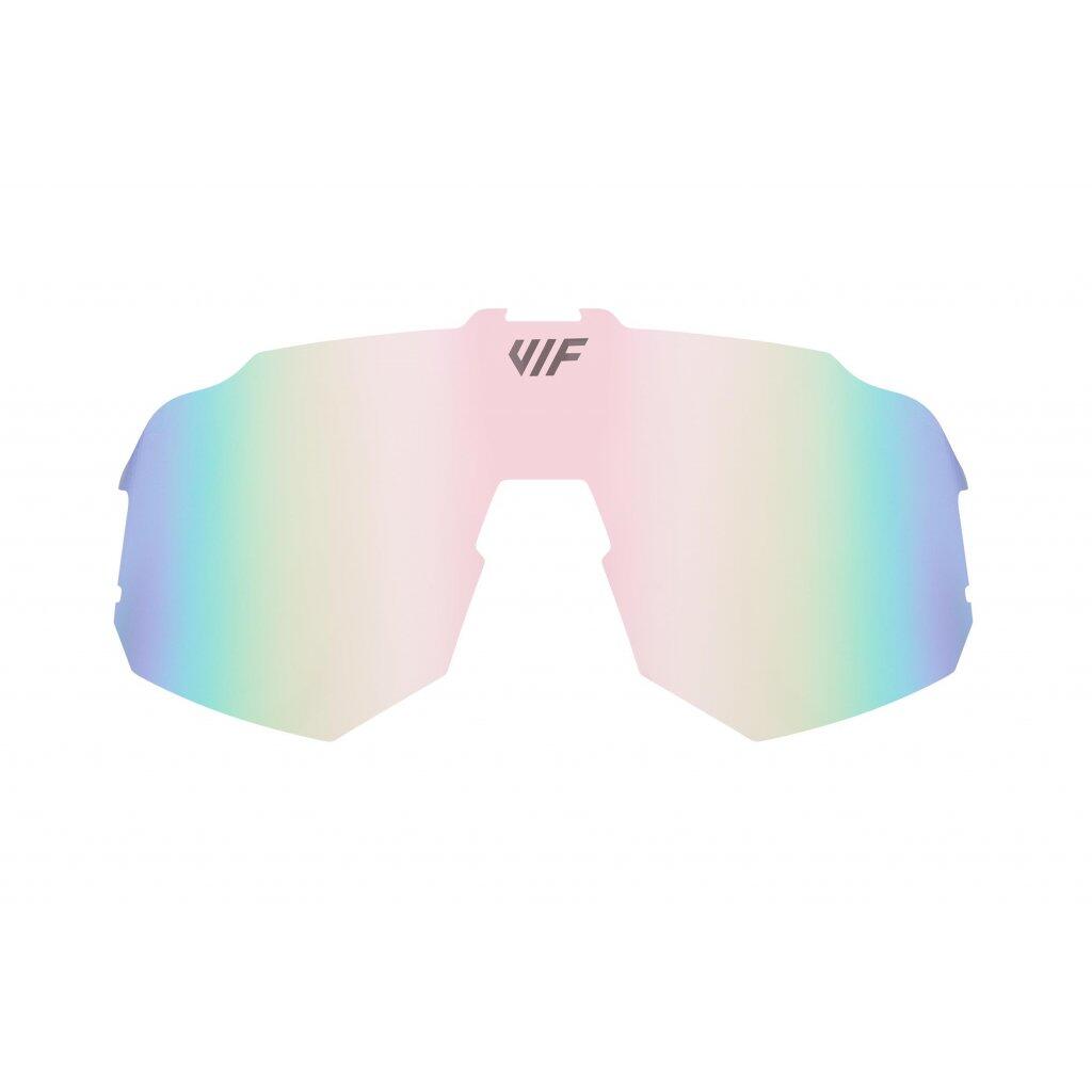 Wymienne soczewki UV400 VIF Rose Pink do okularów VIF Two
