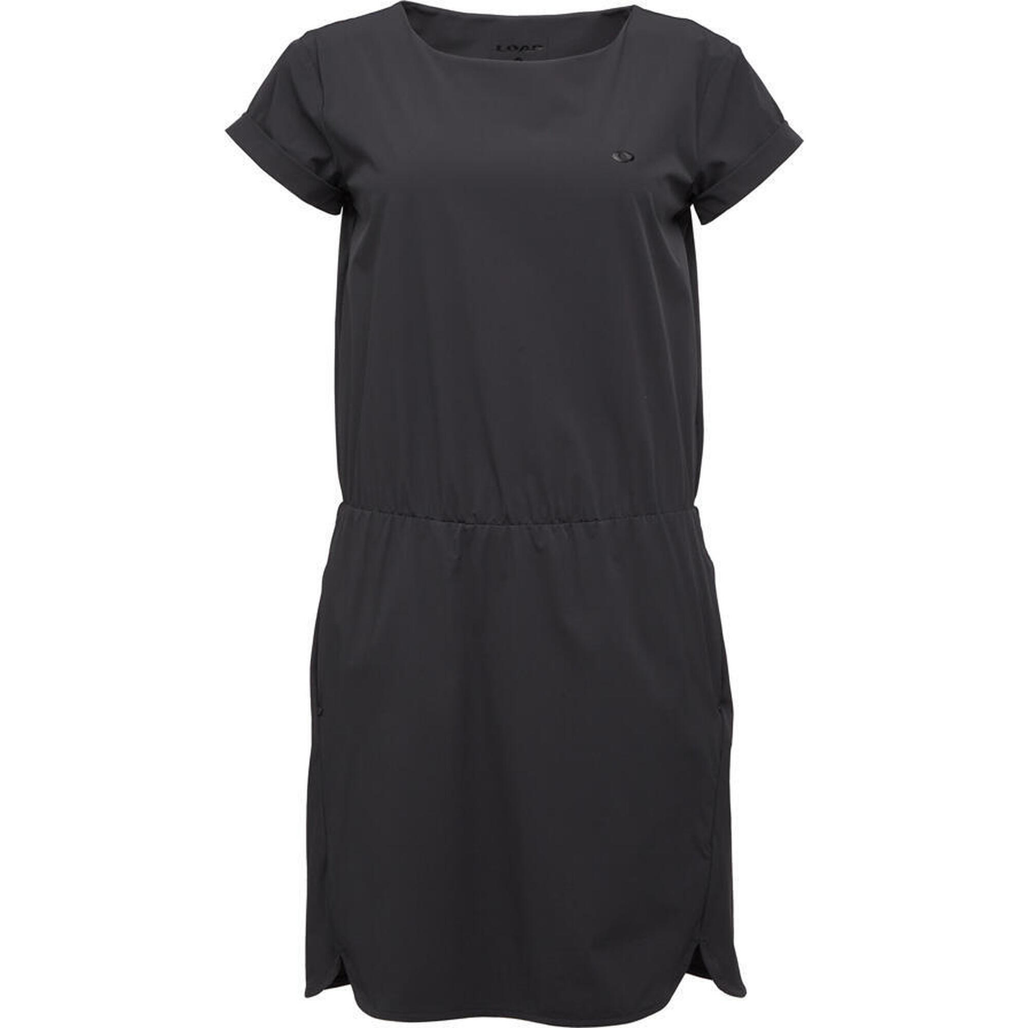 Sukienka LOAP Ubzara ciemnoniebieska S damska