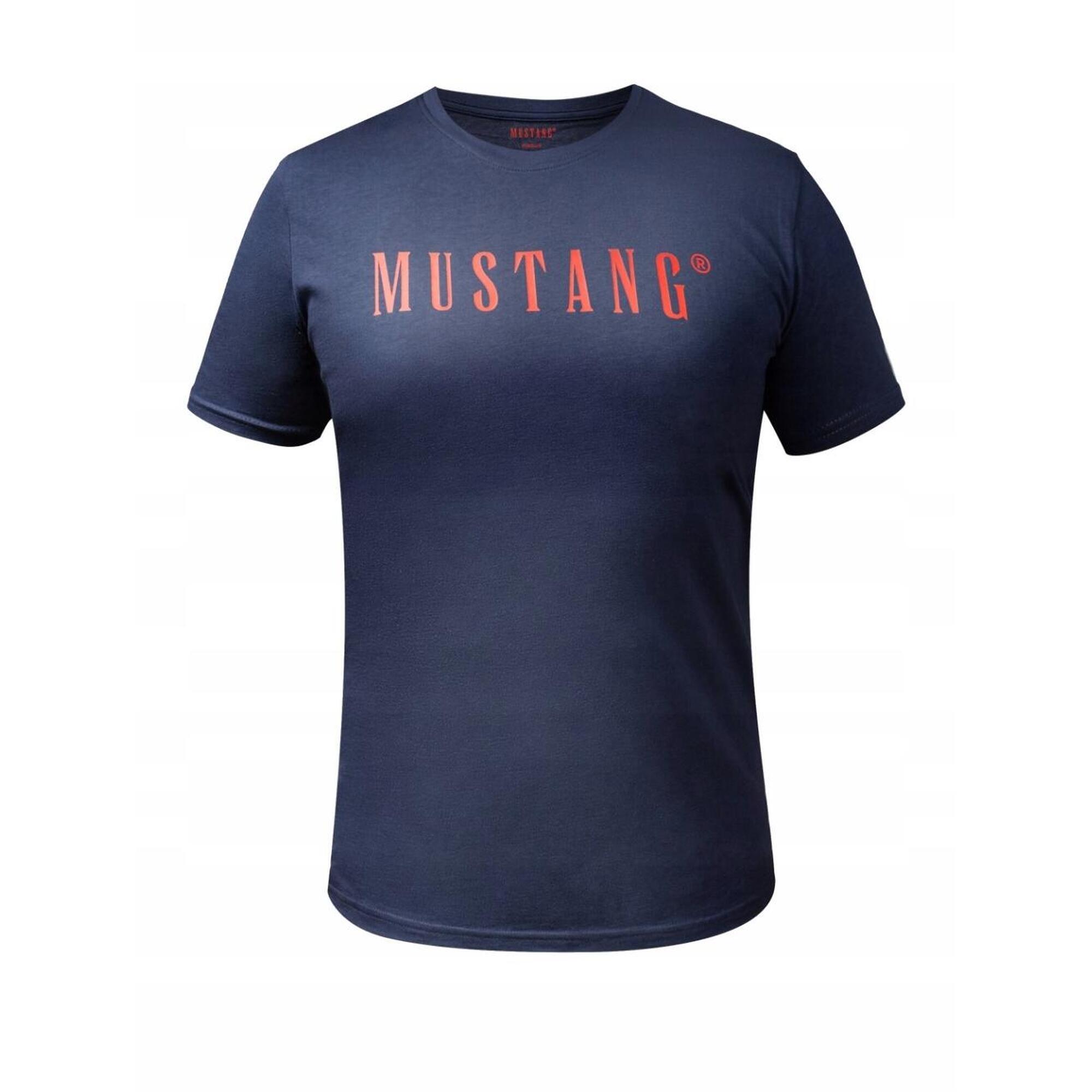 Koszulka Męska Mustang Sportowa Bawełniana