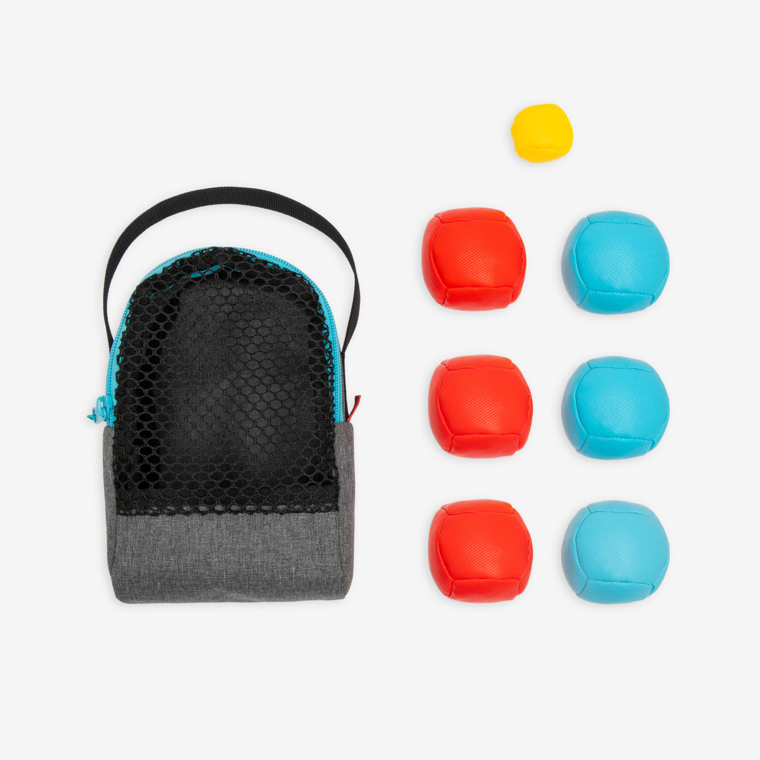 Zestaw 6 miękkich buli do petanki Enter 100 Soft Indoor Outdoor