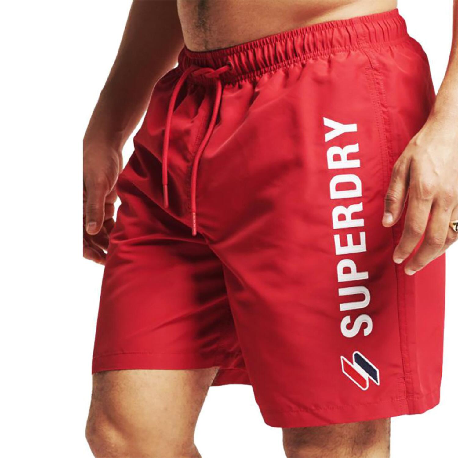 Spodenki kąpielowe męskie Superdry CODE APLLQUE 19INCH