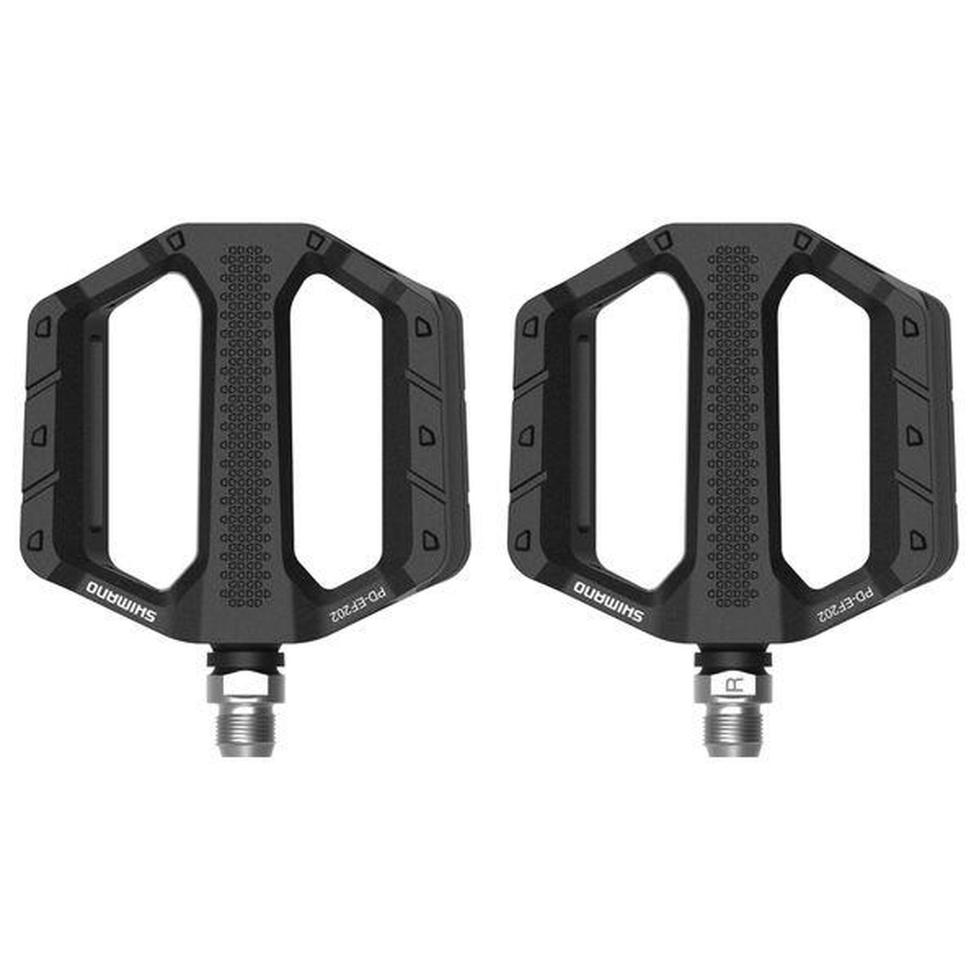 Aluminiowe pedały płaskie Shimano explorer PD-EF202