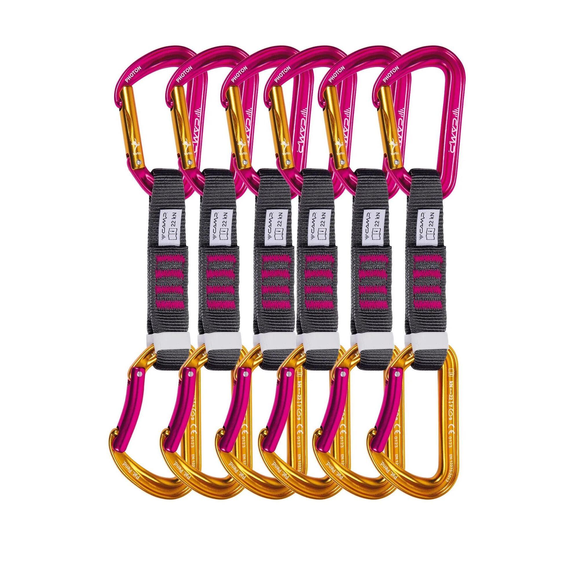 Ekspresy wspinaczkowe Camp Photon Express KS Janja 12 cm 6 Pack