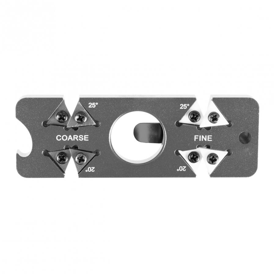 Ostrzałka THE EDGE edcSHARP do noży srebrna