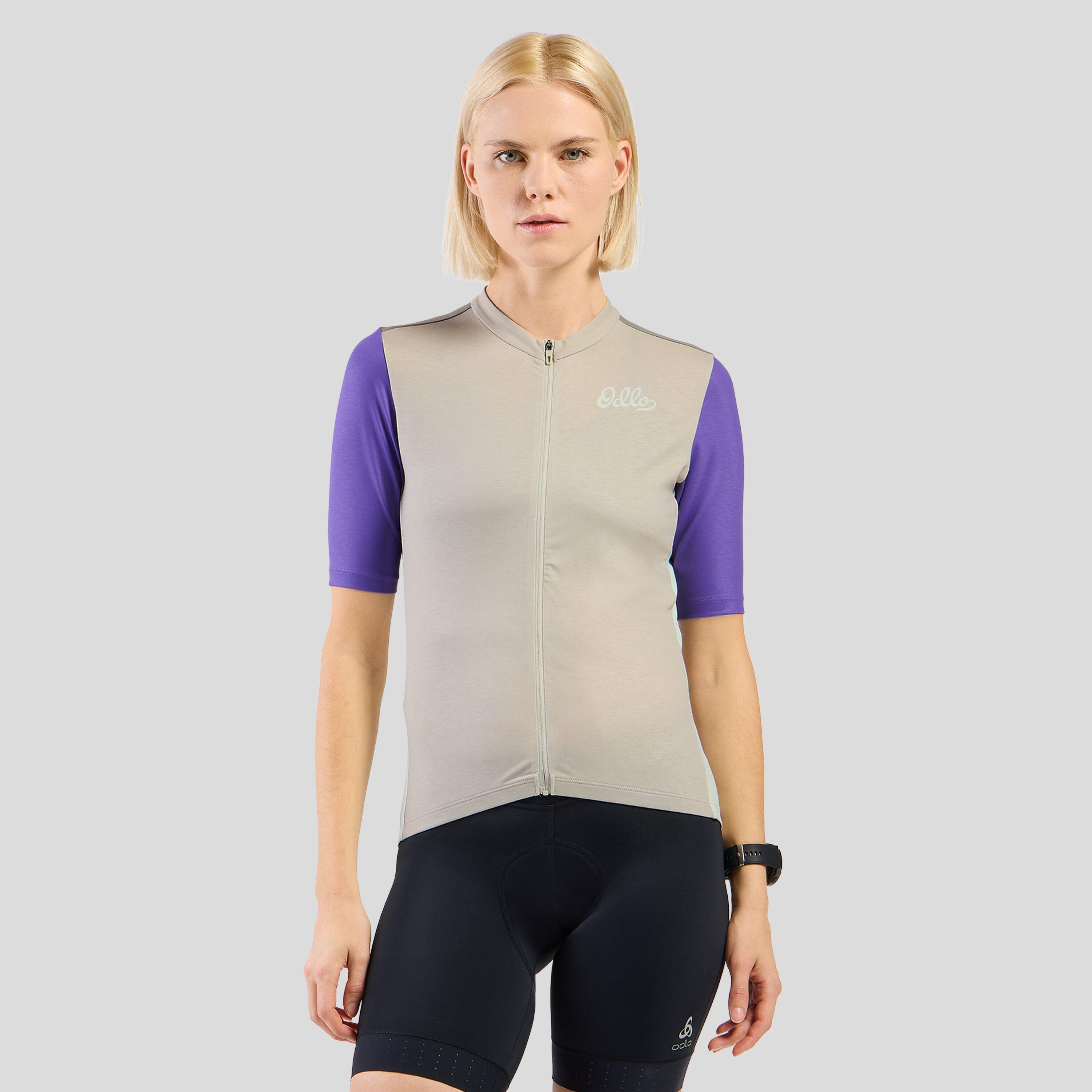 Koszulka rowerowa damska Odlo ESSENTIAL HERITAGE PRINT T-shirt