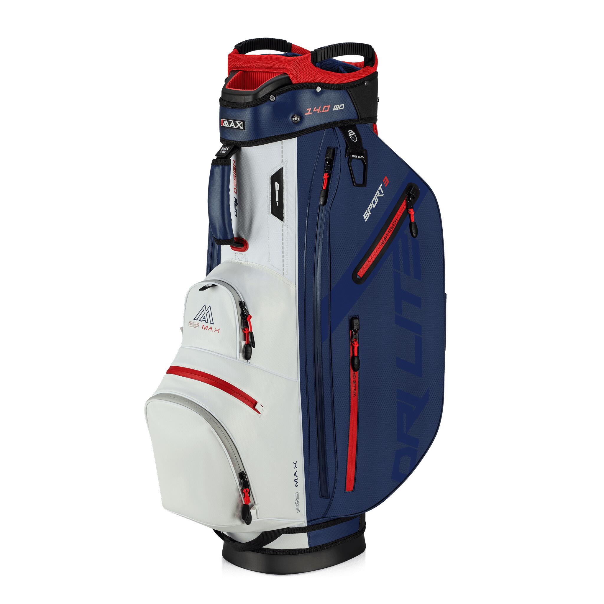 Torba golfowa Big Max Dri Lite Sport 3 Granatowy
