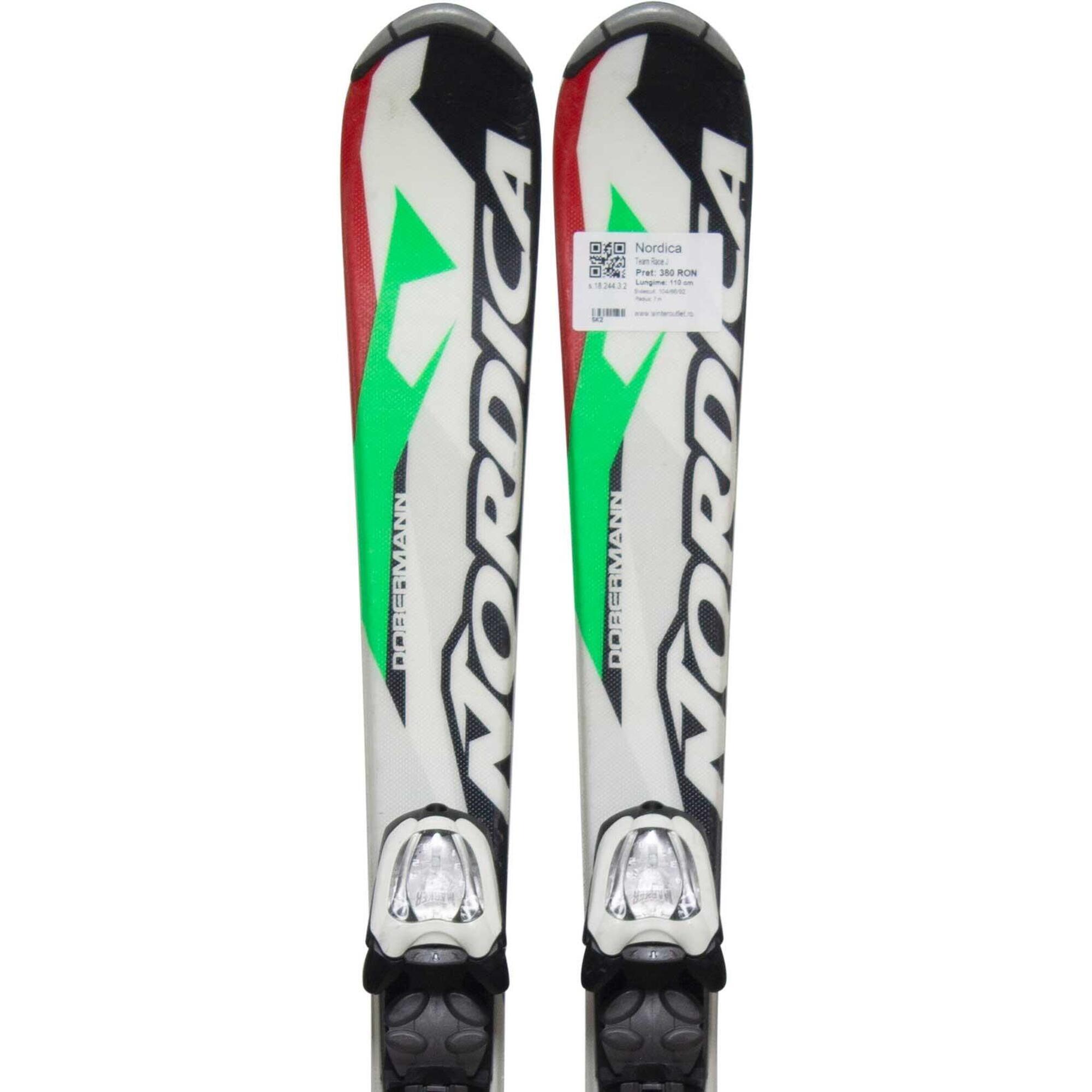 Second Life- Narty NORDICA Team Race J, 130 cm - Stan bardzo dobry