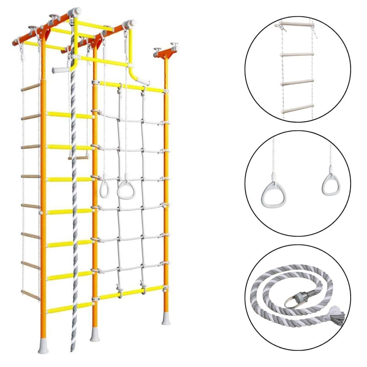 Drabinka gimnastyczna Merkury 2 - pomarańczowy