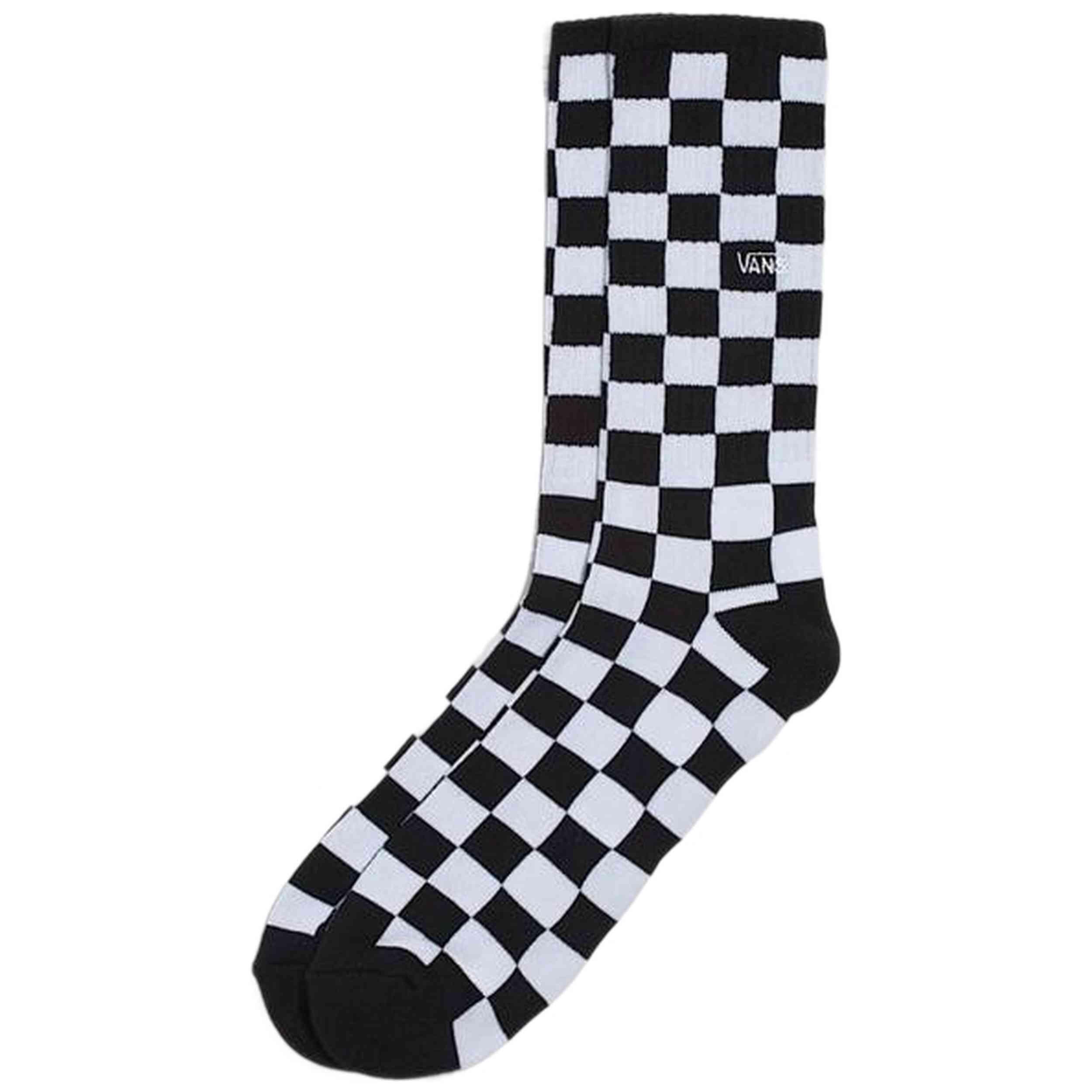 Skarpetki Vans Checkboard Crew czarno-białe VA3H3OUHU