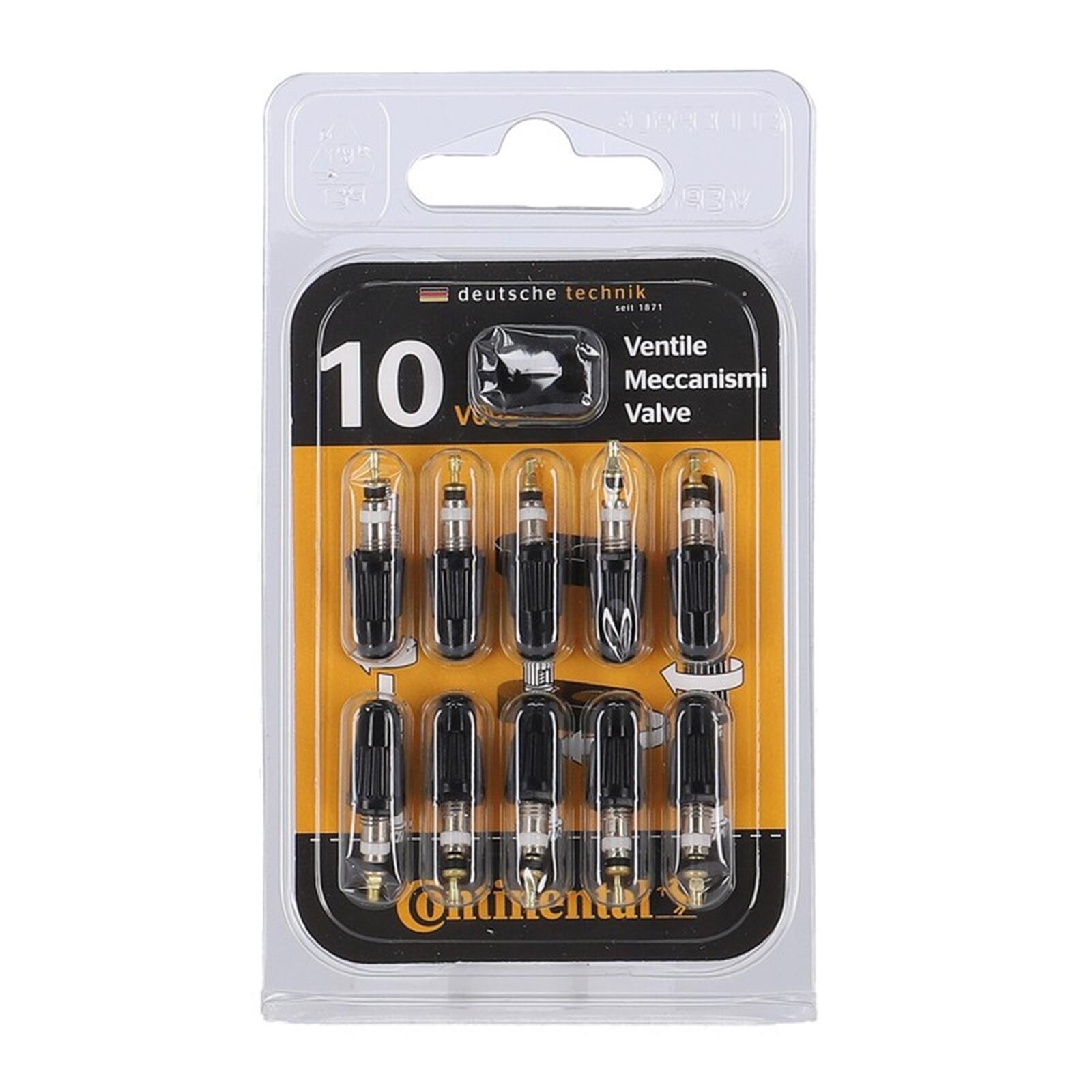 Aluminiowy zawór z zaślepkami Continental Obus Presta (x10)