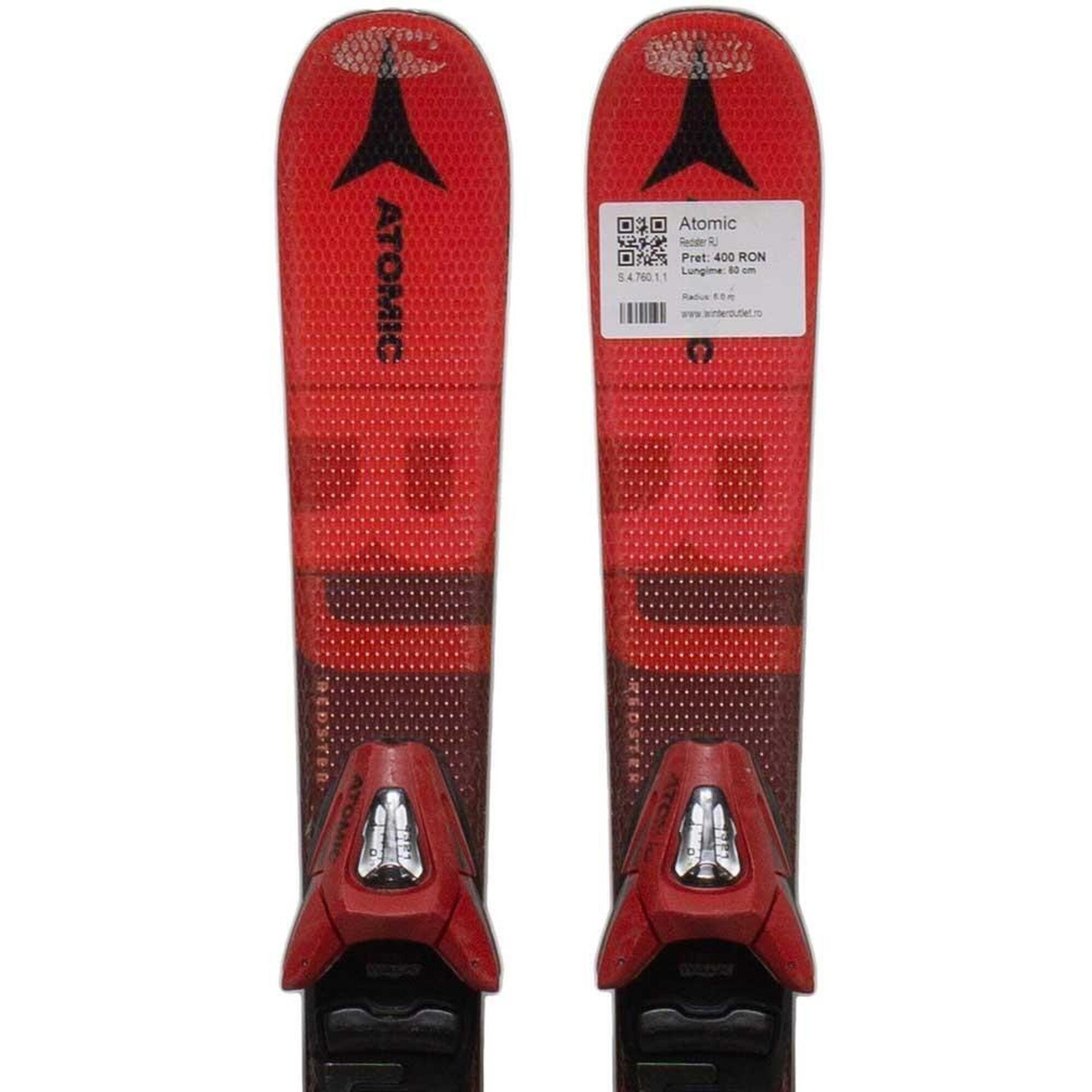 Second Life- Narty ATOMIC Redster RJ, 100 cm- Stan bardzo dobry