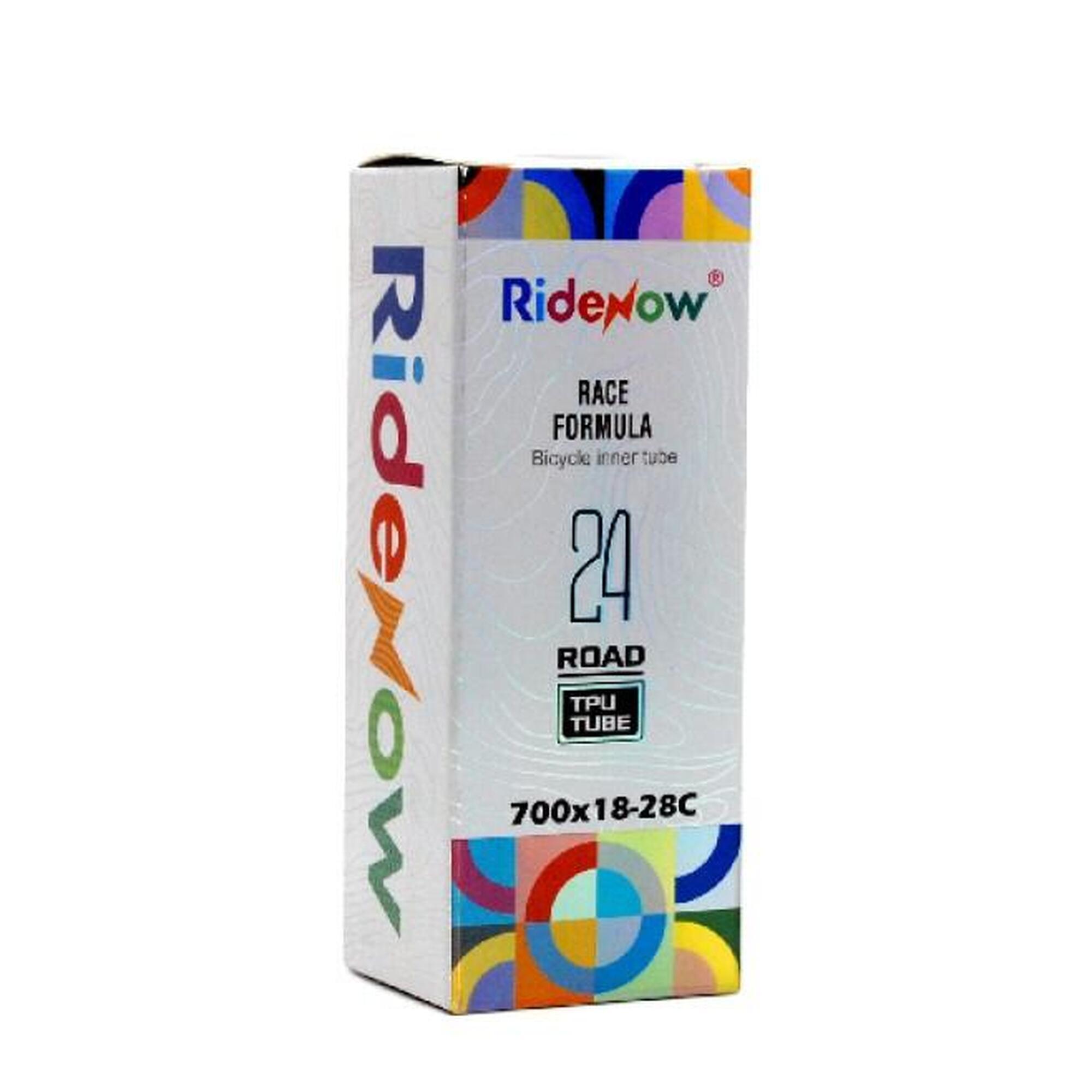 Dętka TPU RideNow Super Light 24g szosa 700/18-28C wentyl 45mm ALU